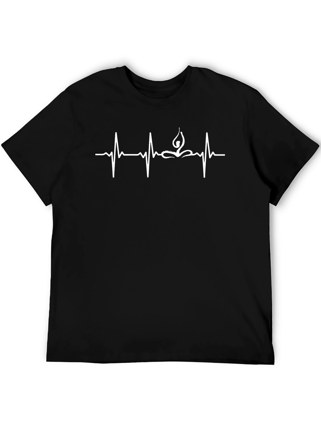 Yoga Heartbeat Graphic T-Shirt