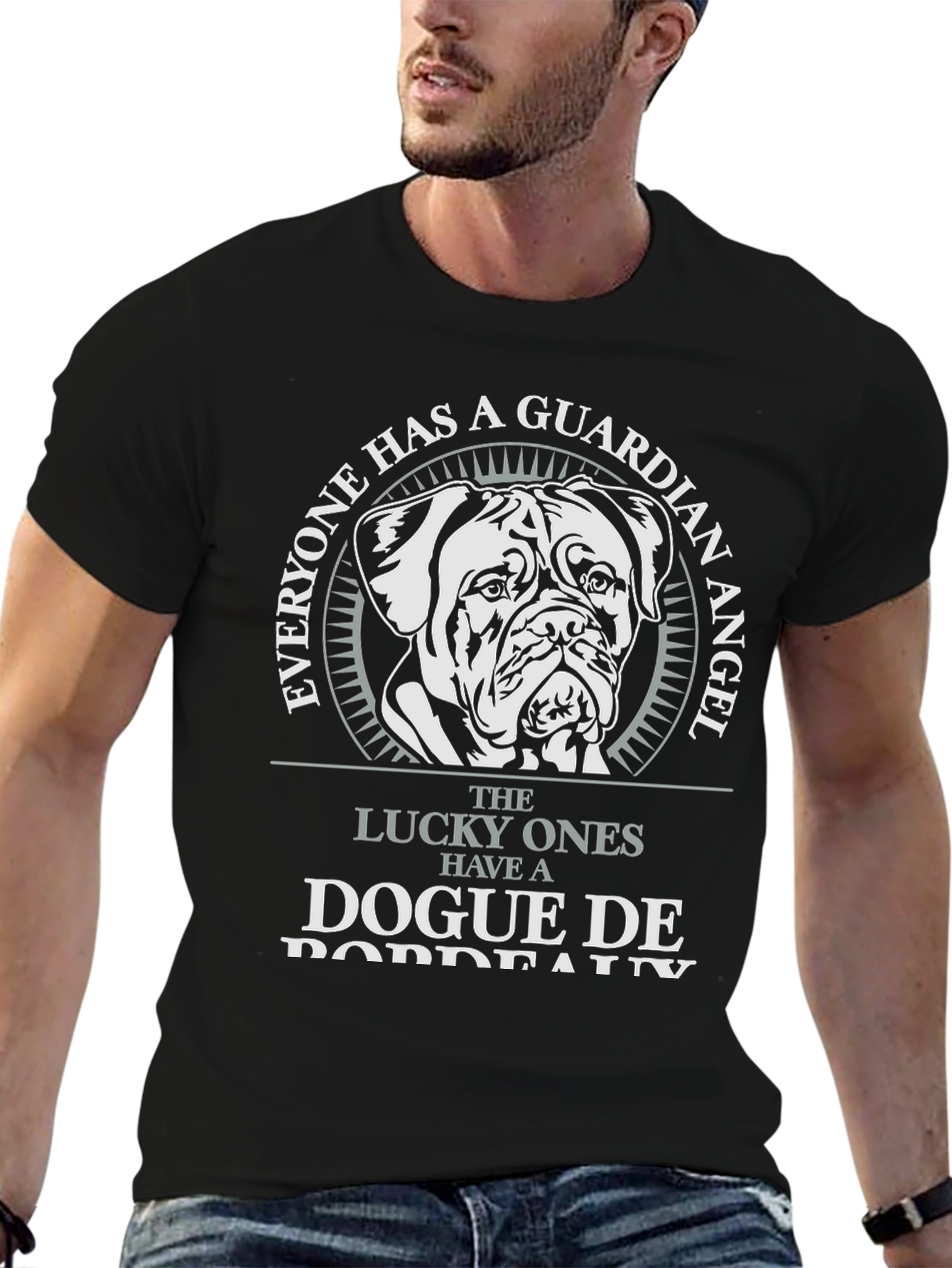 Dogue de Bordeaux Guardian Angel T-Shirt - Unisex