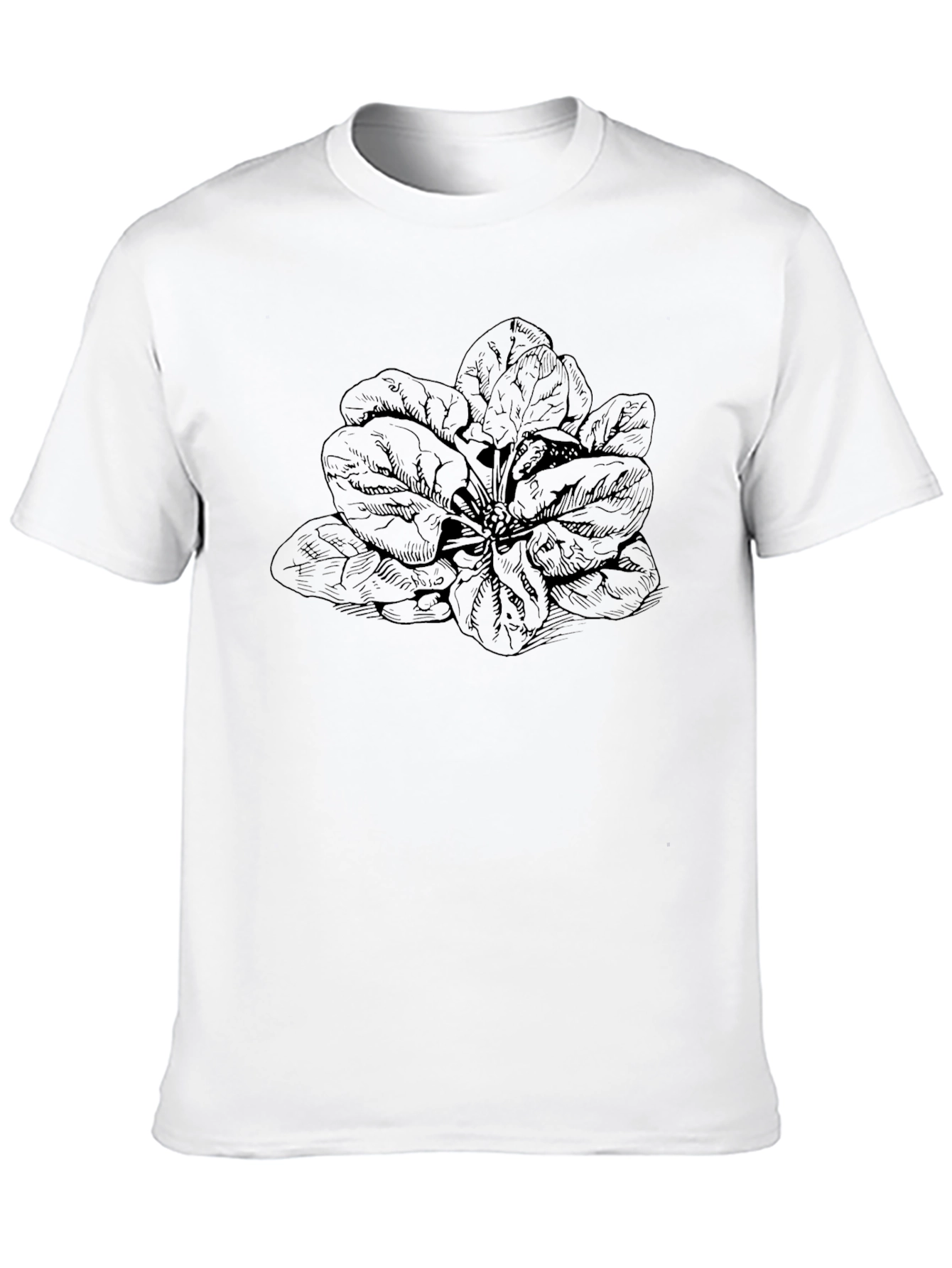 Spinach Graphic T-Shirt - Black Unisex