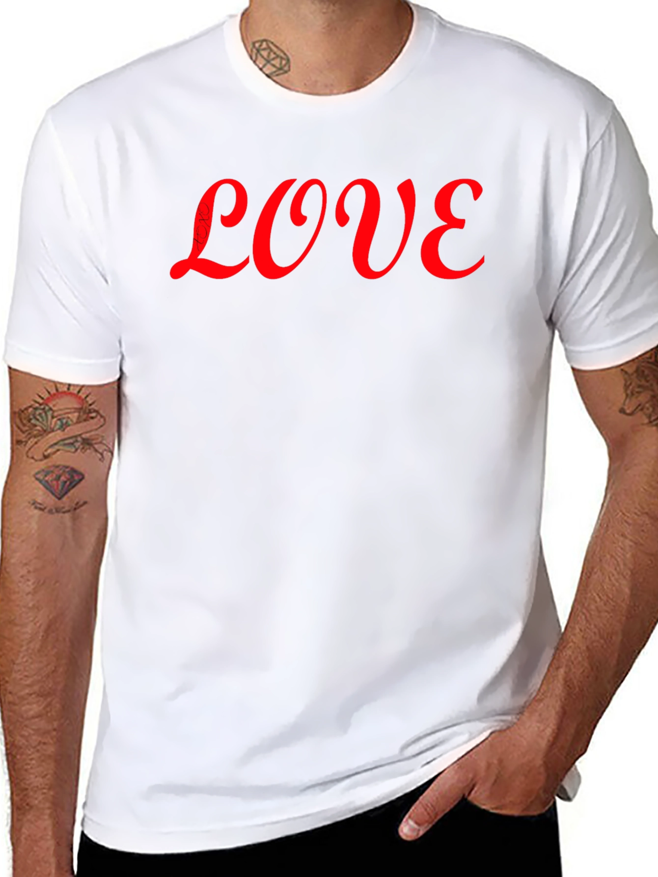 Love T-Shirt - Stylish Graphic Tee for Men