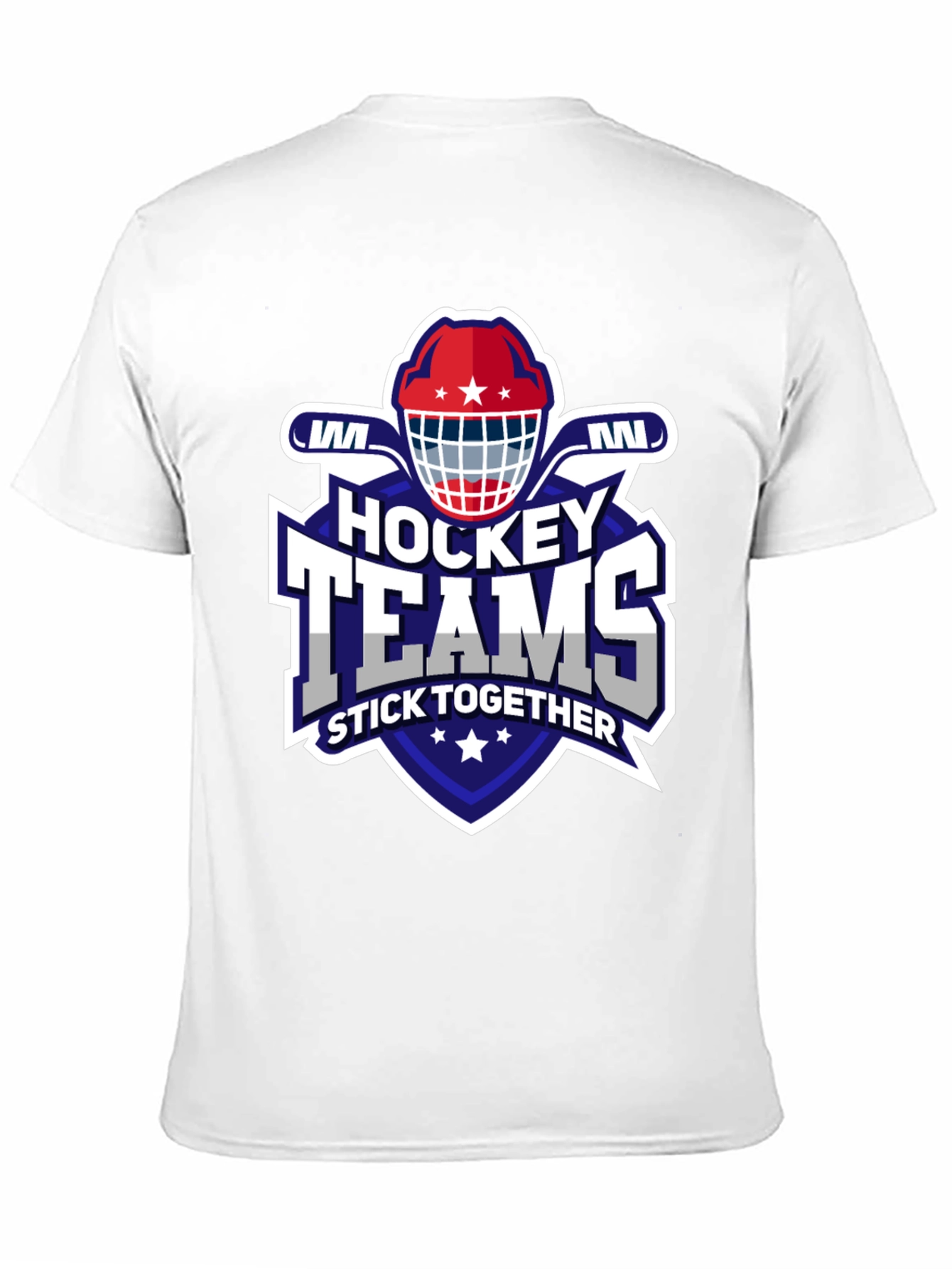 Hockey Teams Stick Together Graphic T-Shirt