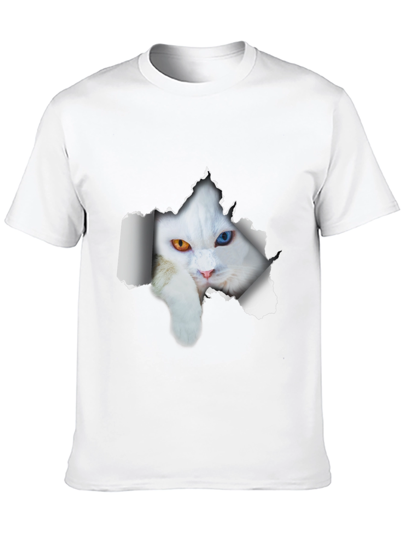 Cool Cat Heterochromia T-Shirt