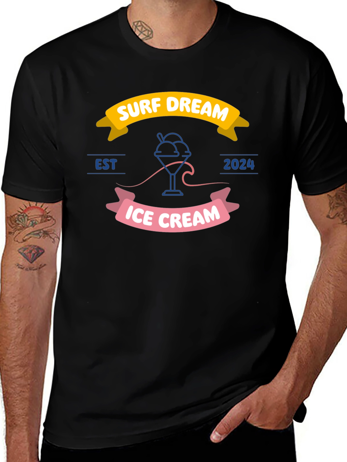 Surf Dream Ice Cream Tee