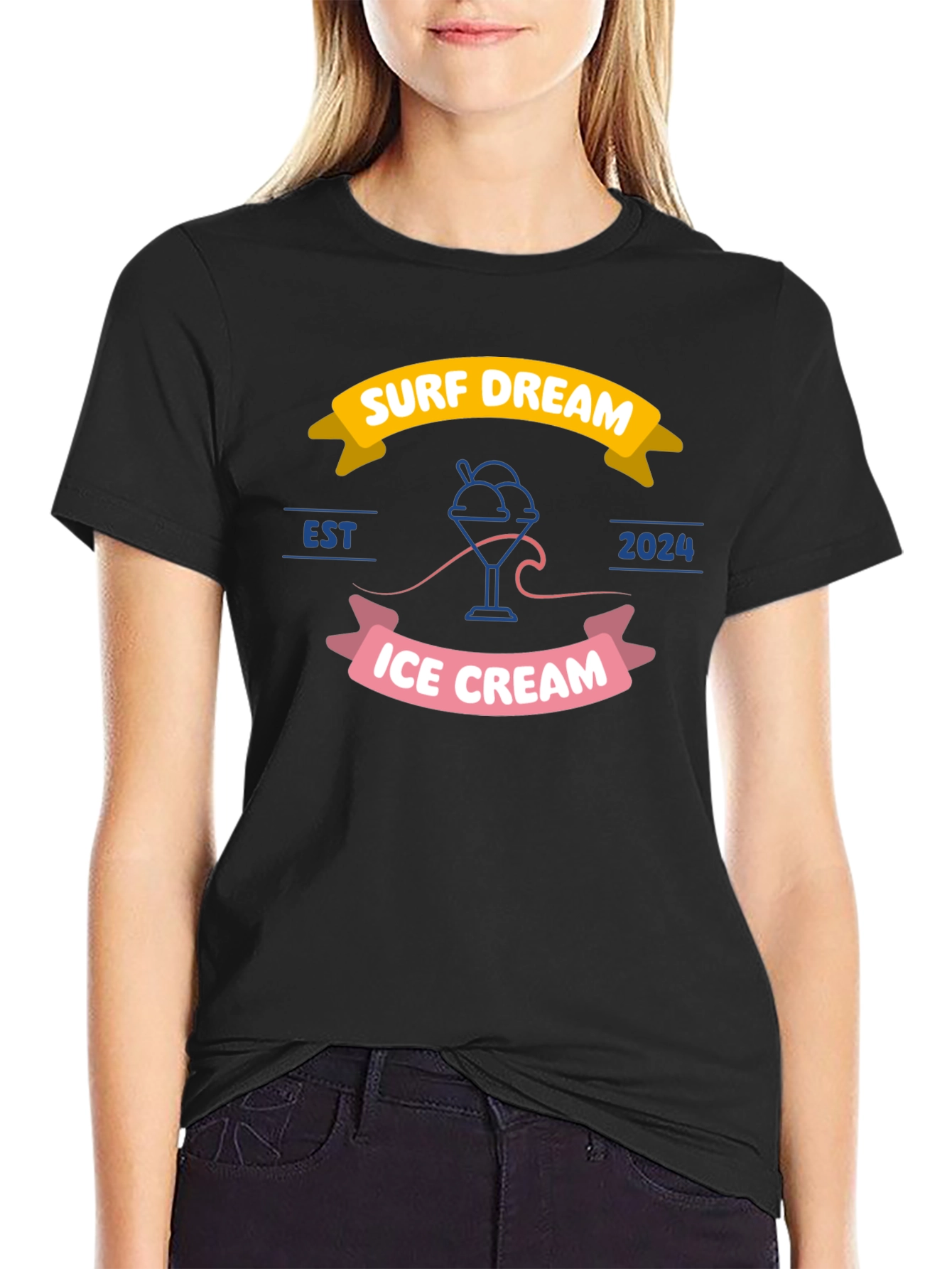 Surf Dream Ice Cream Tee