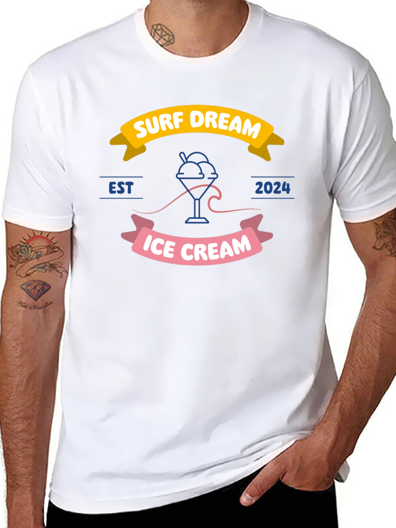 Surf Dream Ice Cream Tee