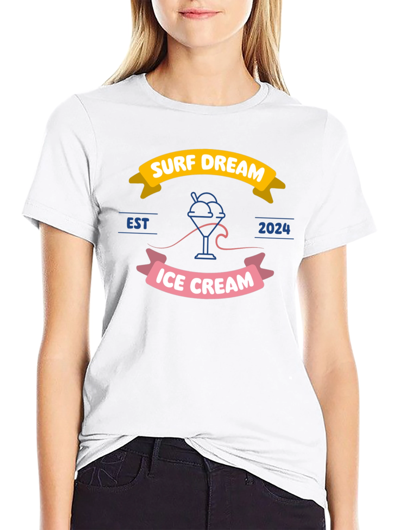 Surf Dream Ice Cream Tee