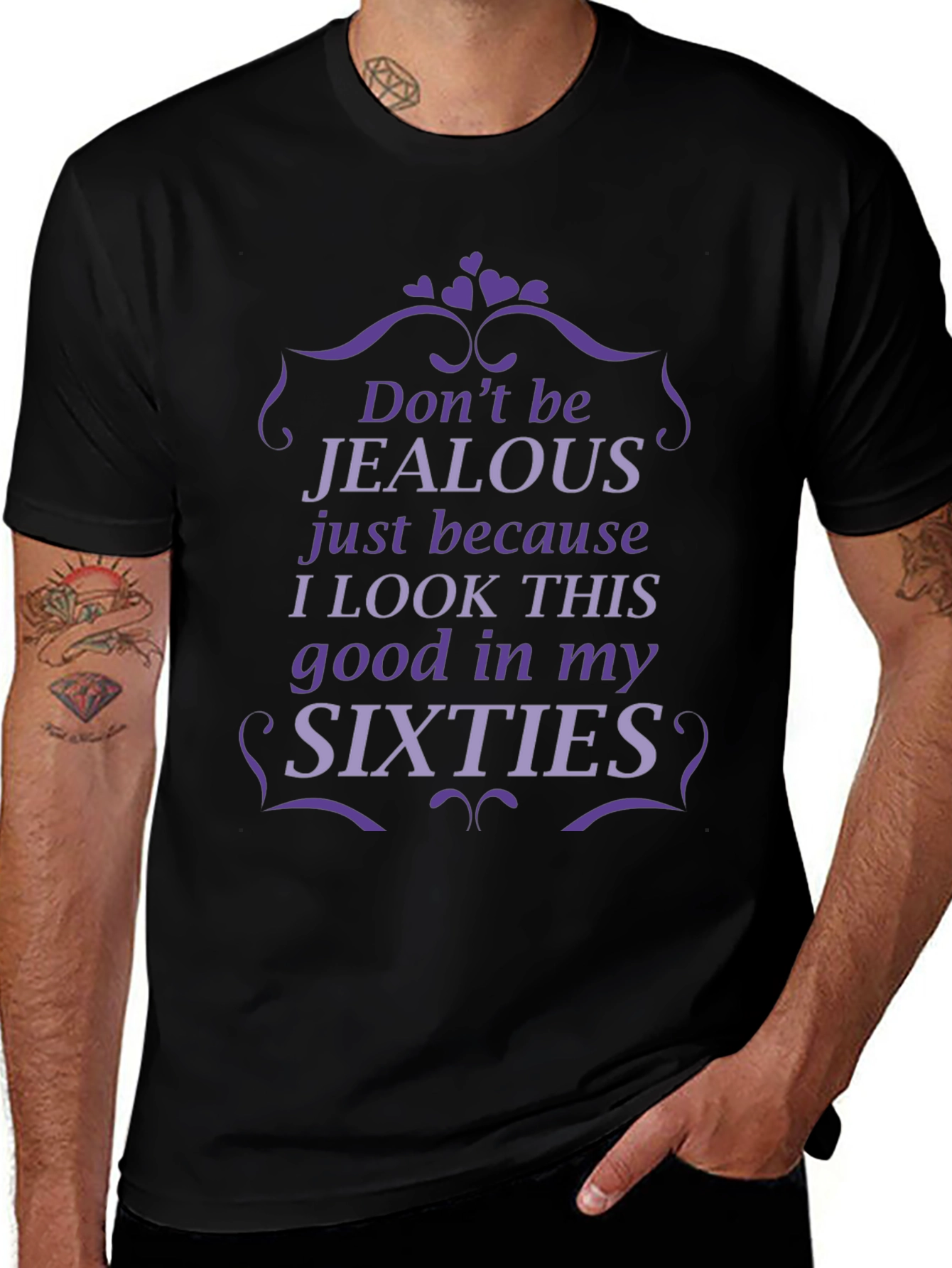Funny Sixties T-Shirt - Dont Be Jealous