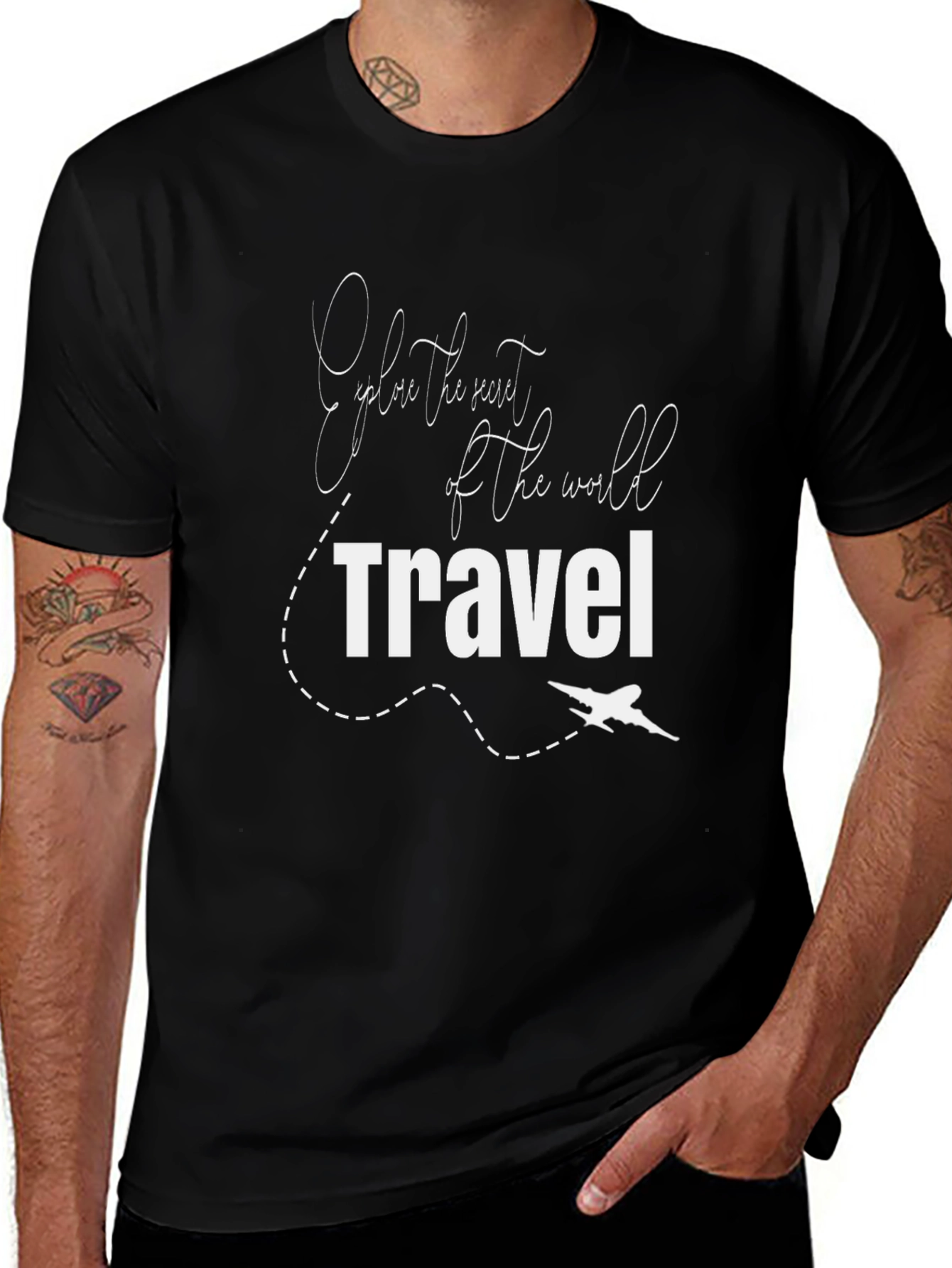 Explore Travel T-Shirt - Adventure Awaits