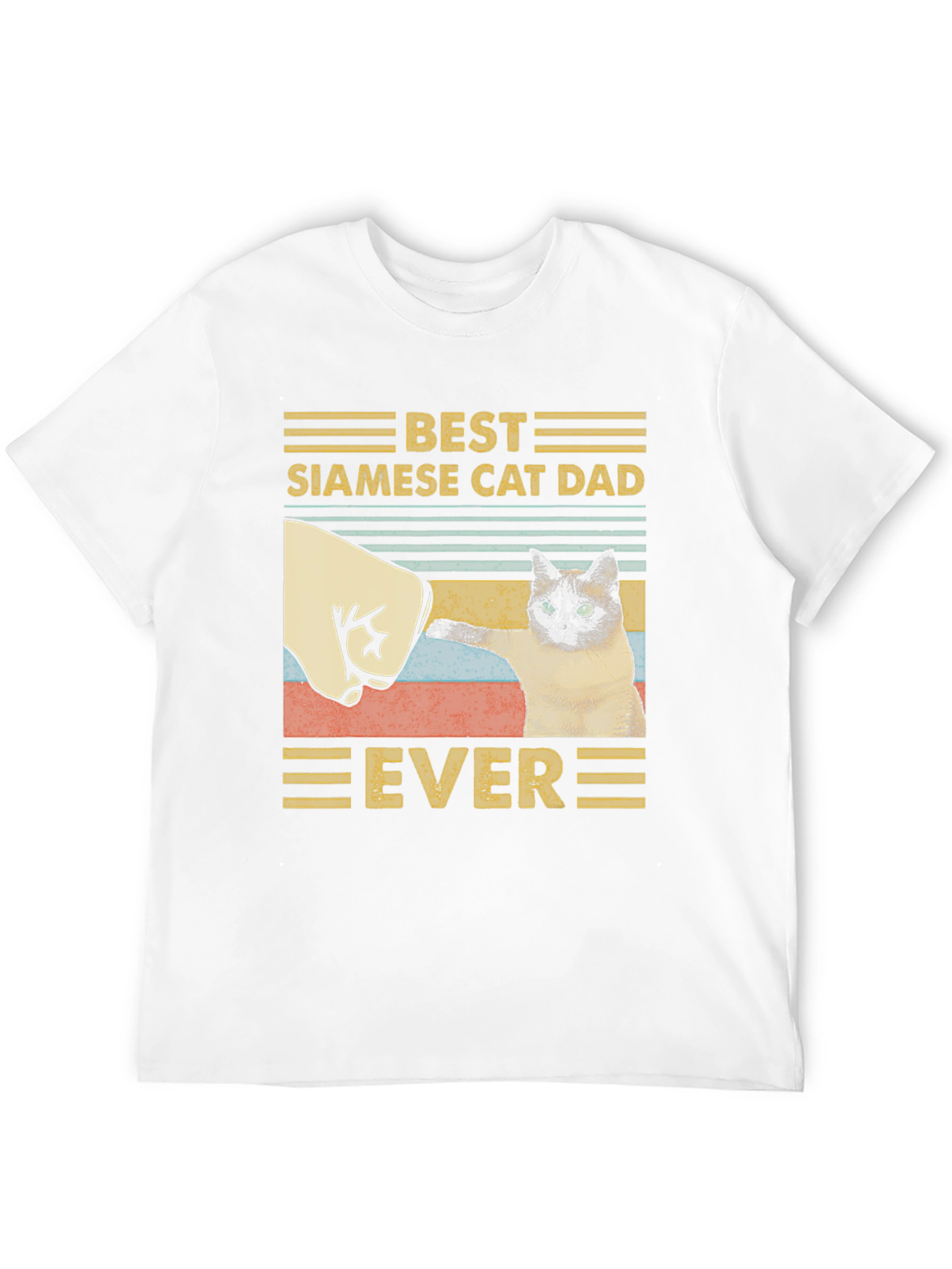 Best Siamese Cat Dad Ever T-Shirt