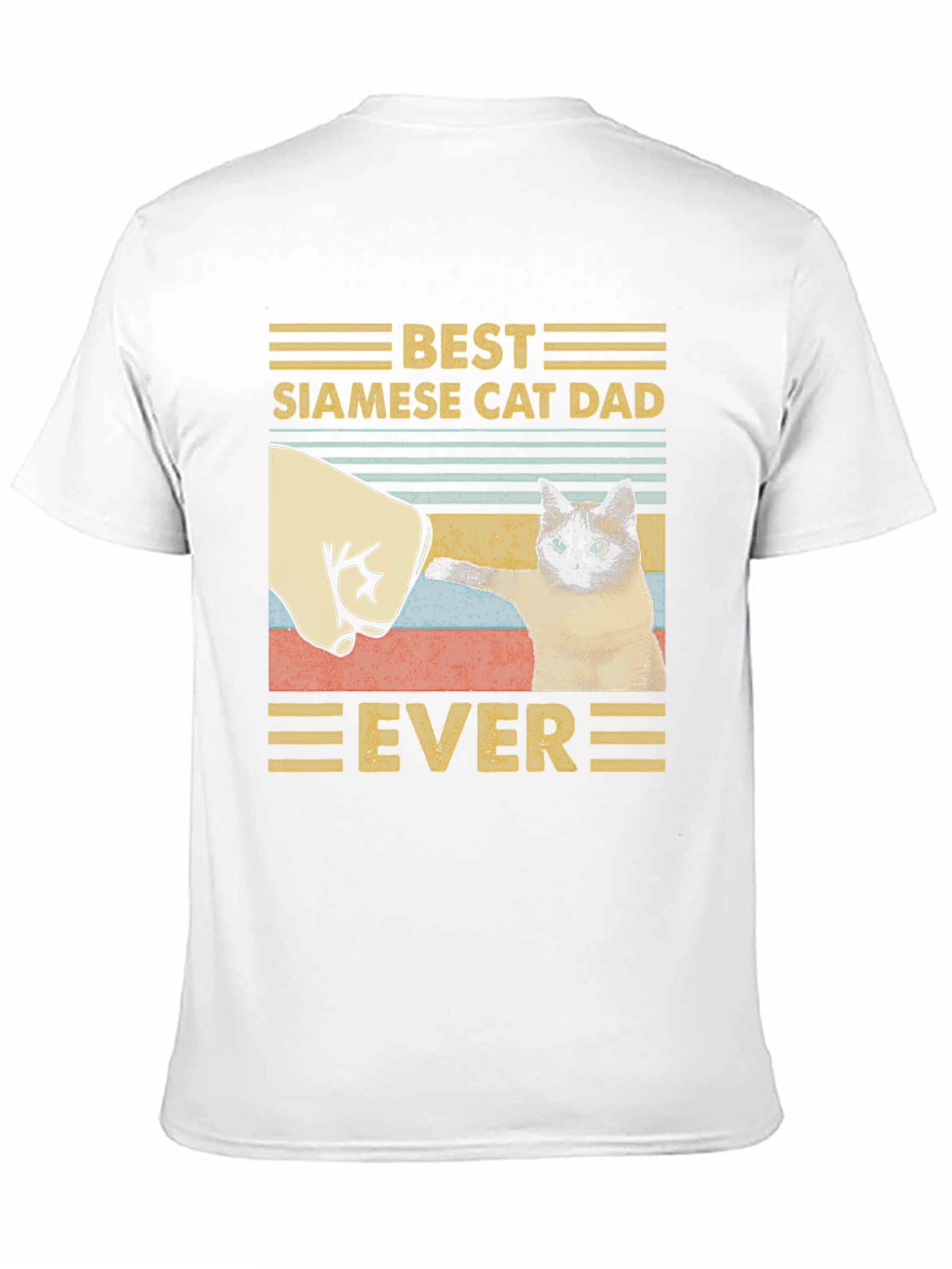 Best Siamese Cat Dad Ever T-Shirt