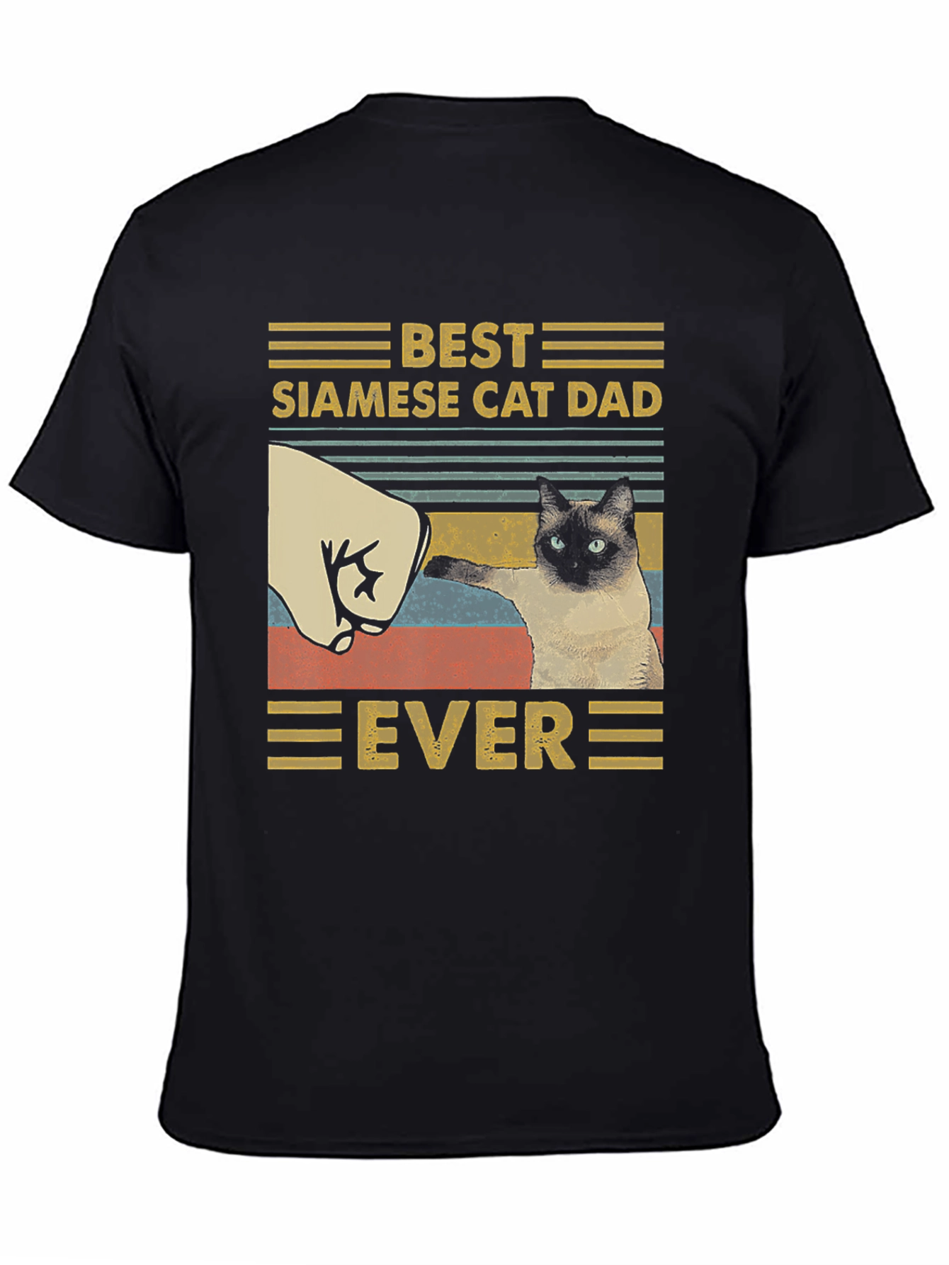 Best Siamese Cat Dad Ever T-Shirt