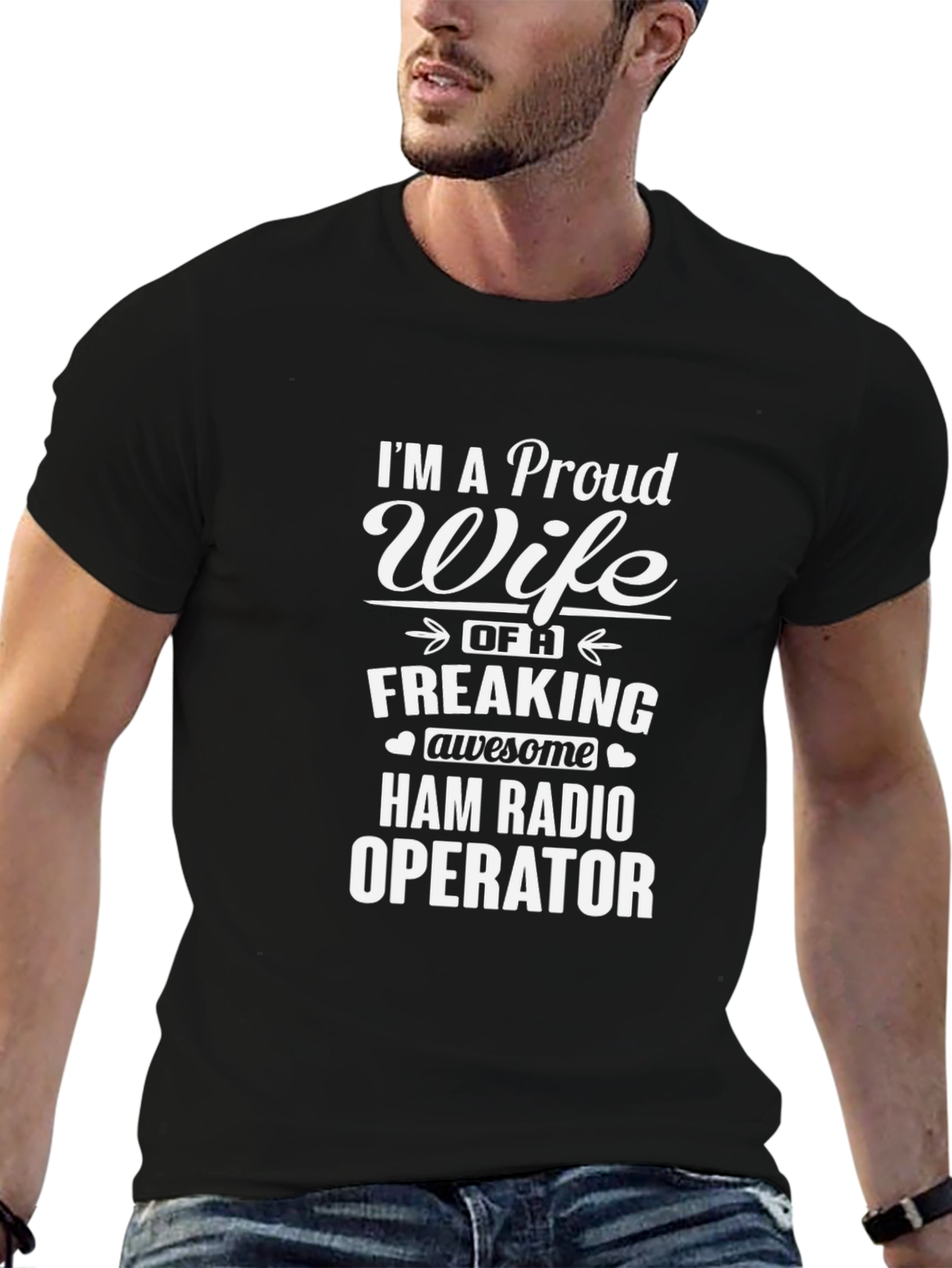Proud Wife of Ham Radio Operator T-Shirt