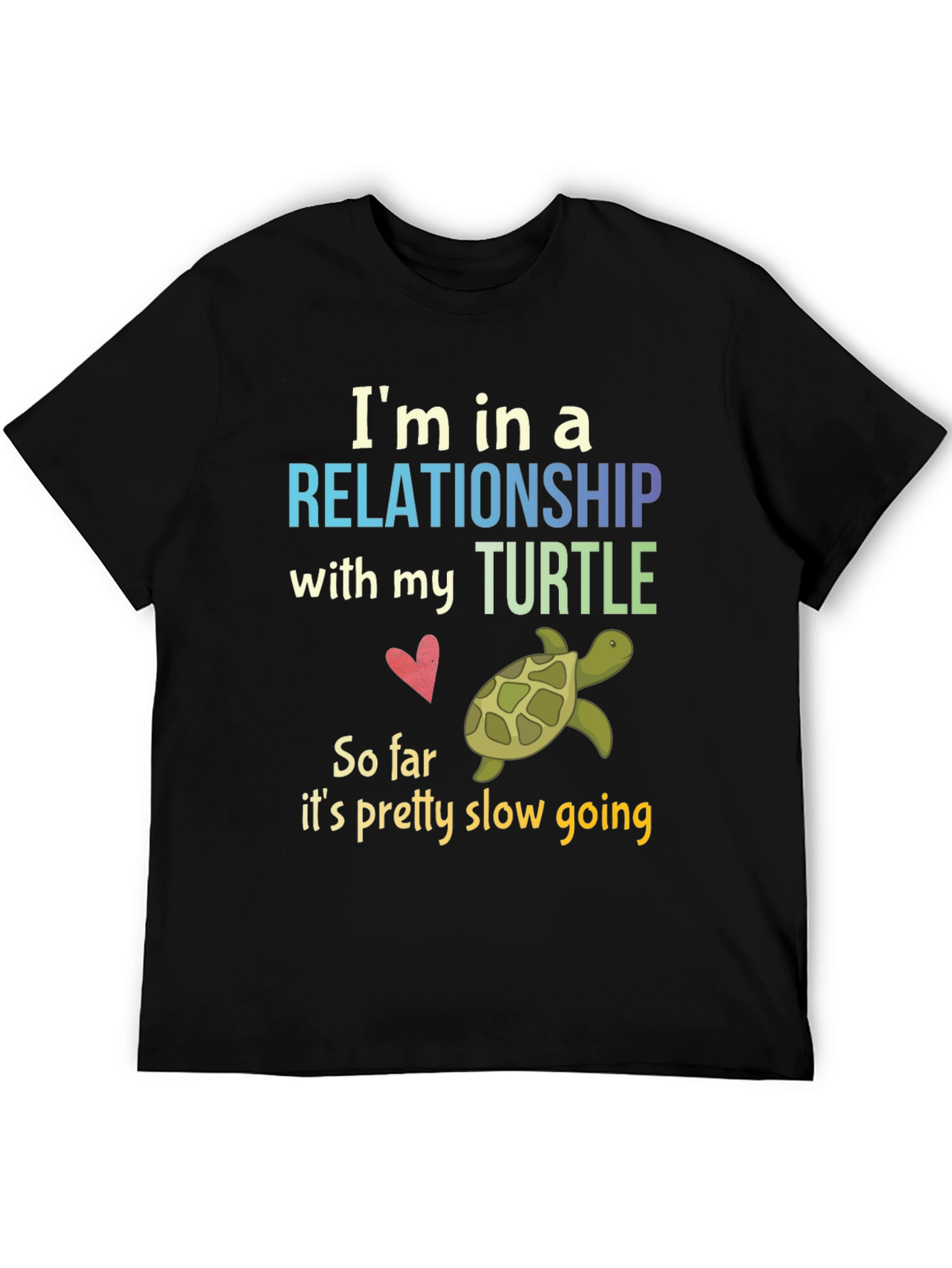 Turtle Relationship T-Shirt - Funny Slow Going Tee