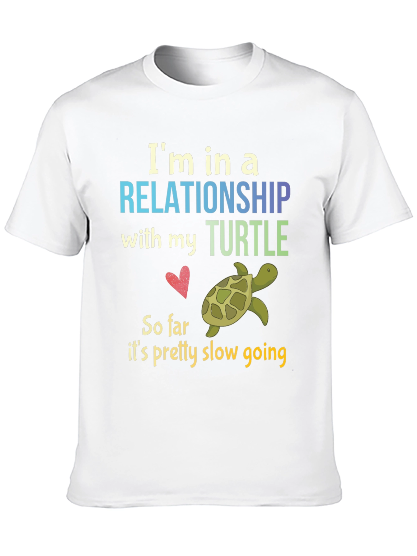 Turtle Relationship T-Shirt - Funny Slow Going Tee