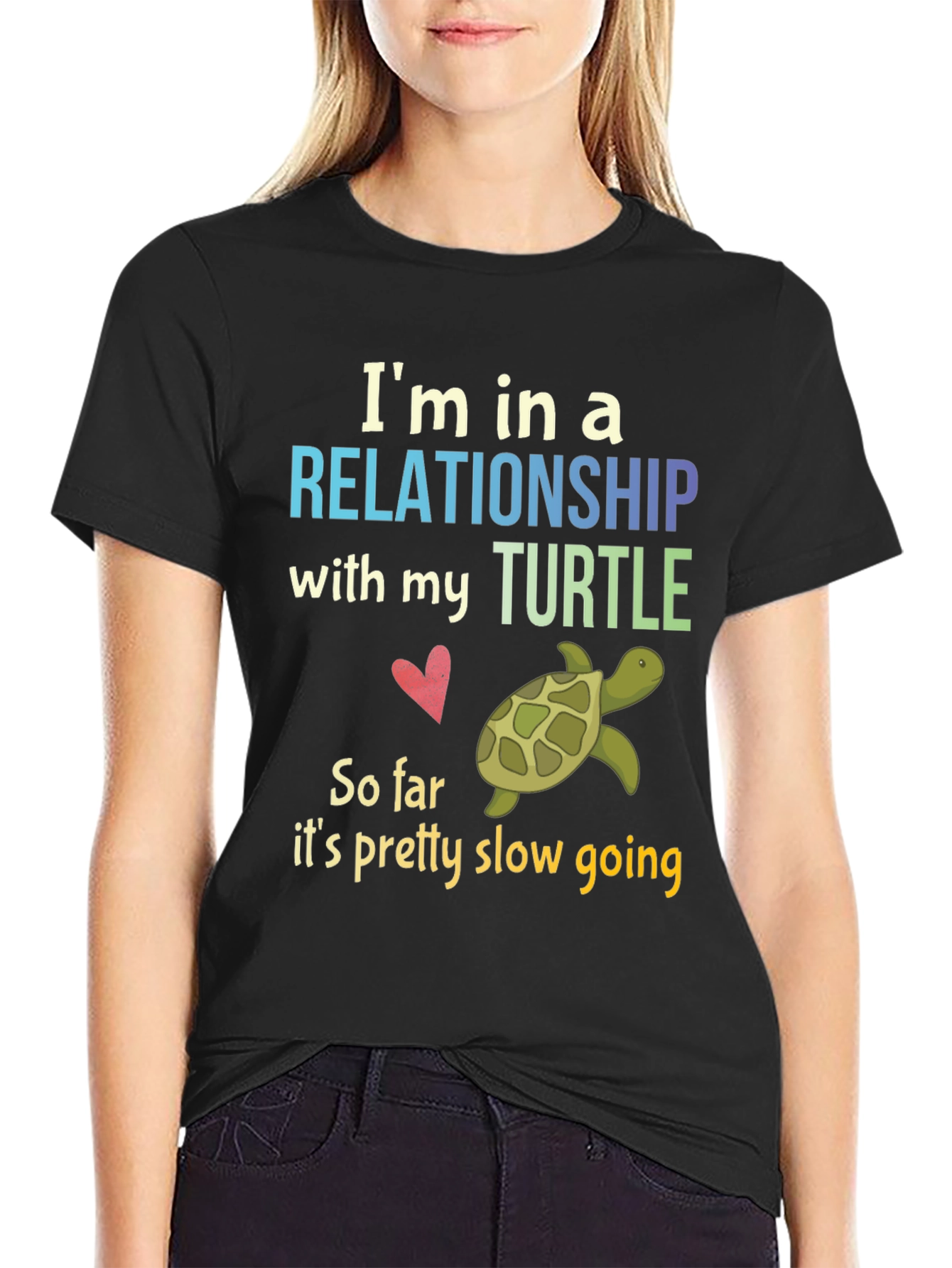 Turtle Relationship T-Shirt - Funny Slow Going Tee