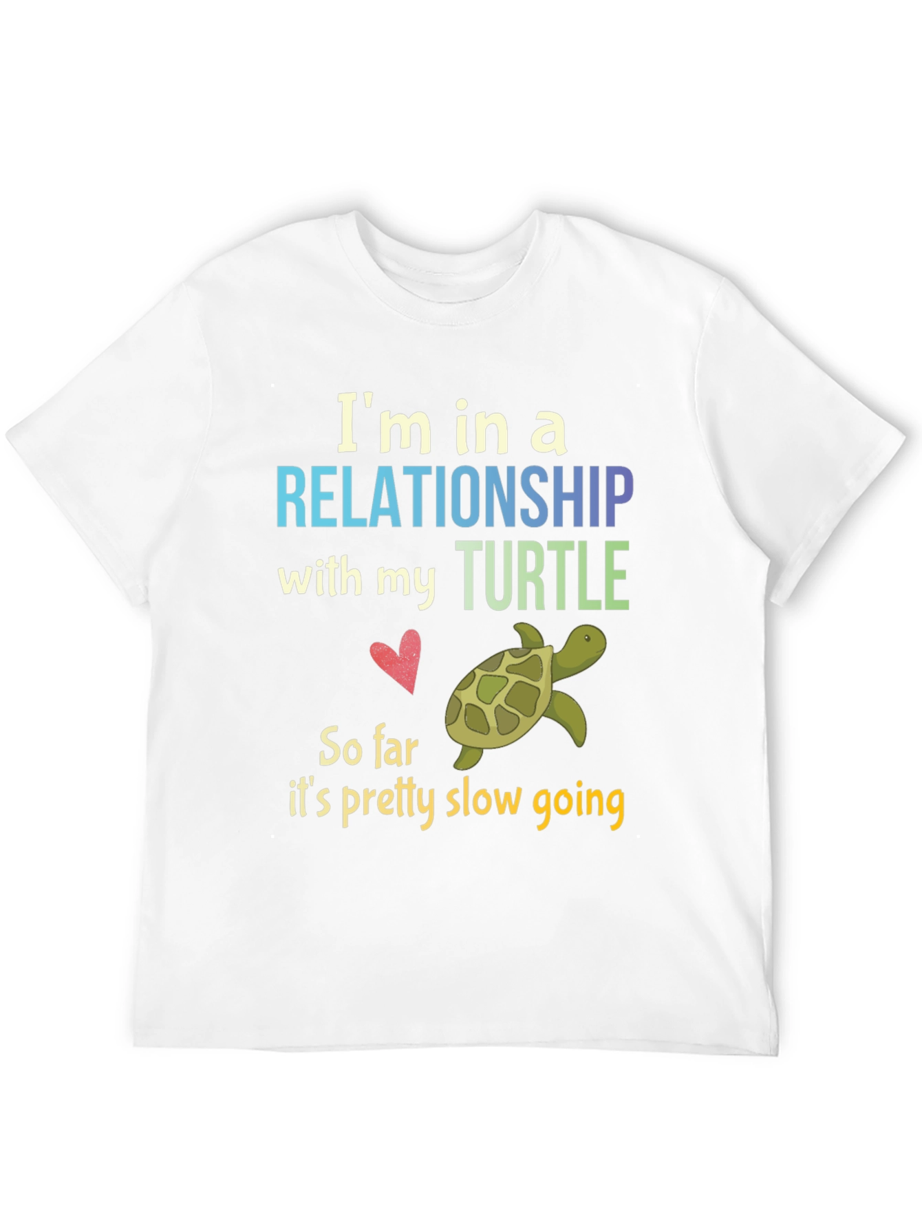 Turtle Relationship T-Shirt - Funny Slow Going Tee