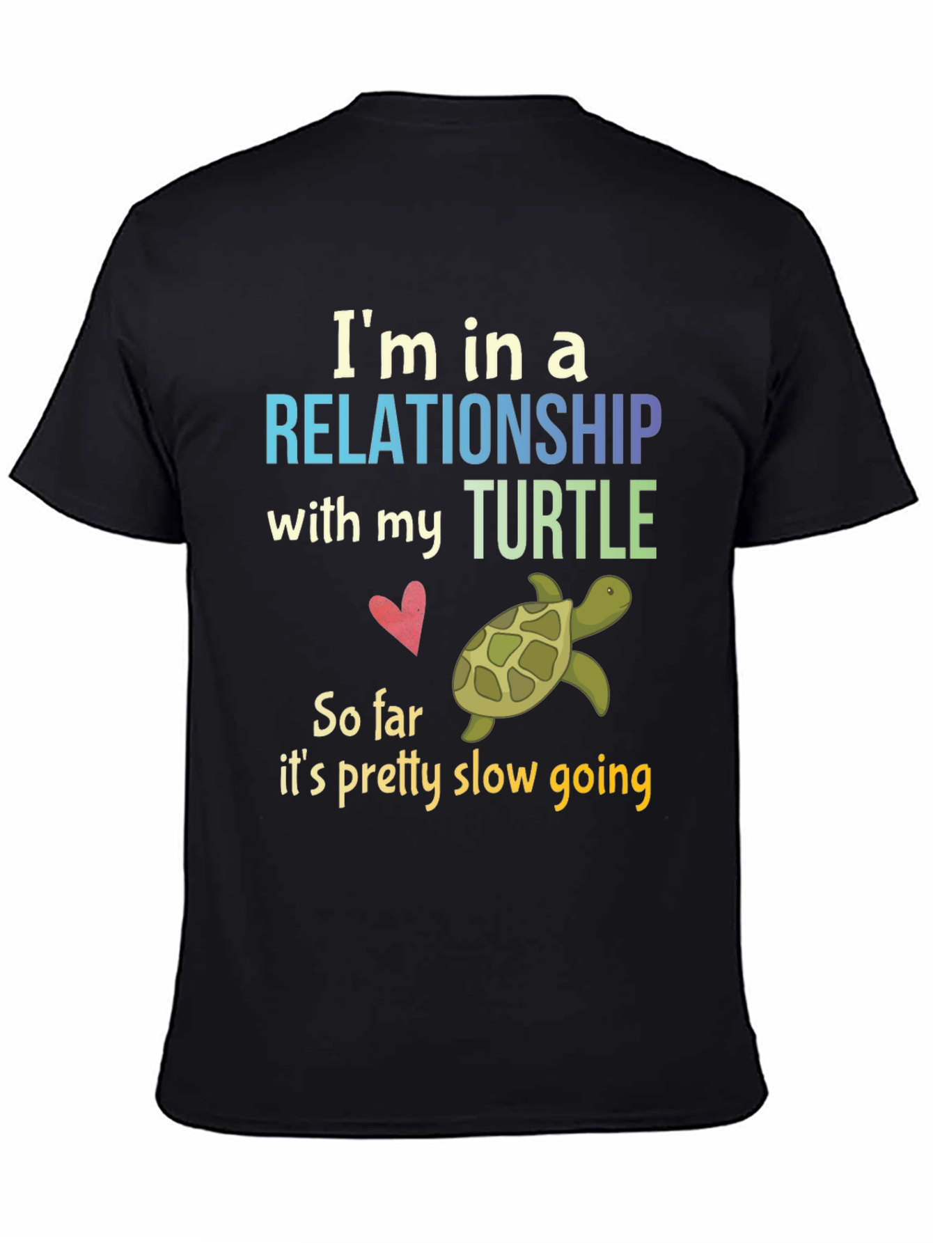 Turtle Relationship T-Shirt - Funny Slow Going Tee