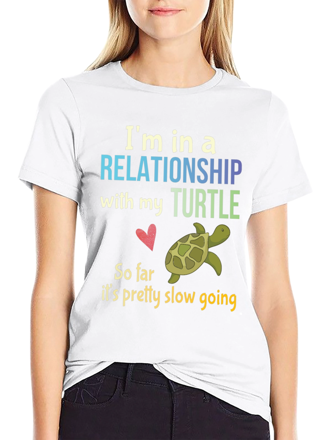 Turtle Relationship T-Shirt - Funny Slow Going Tee