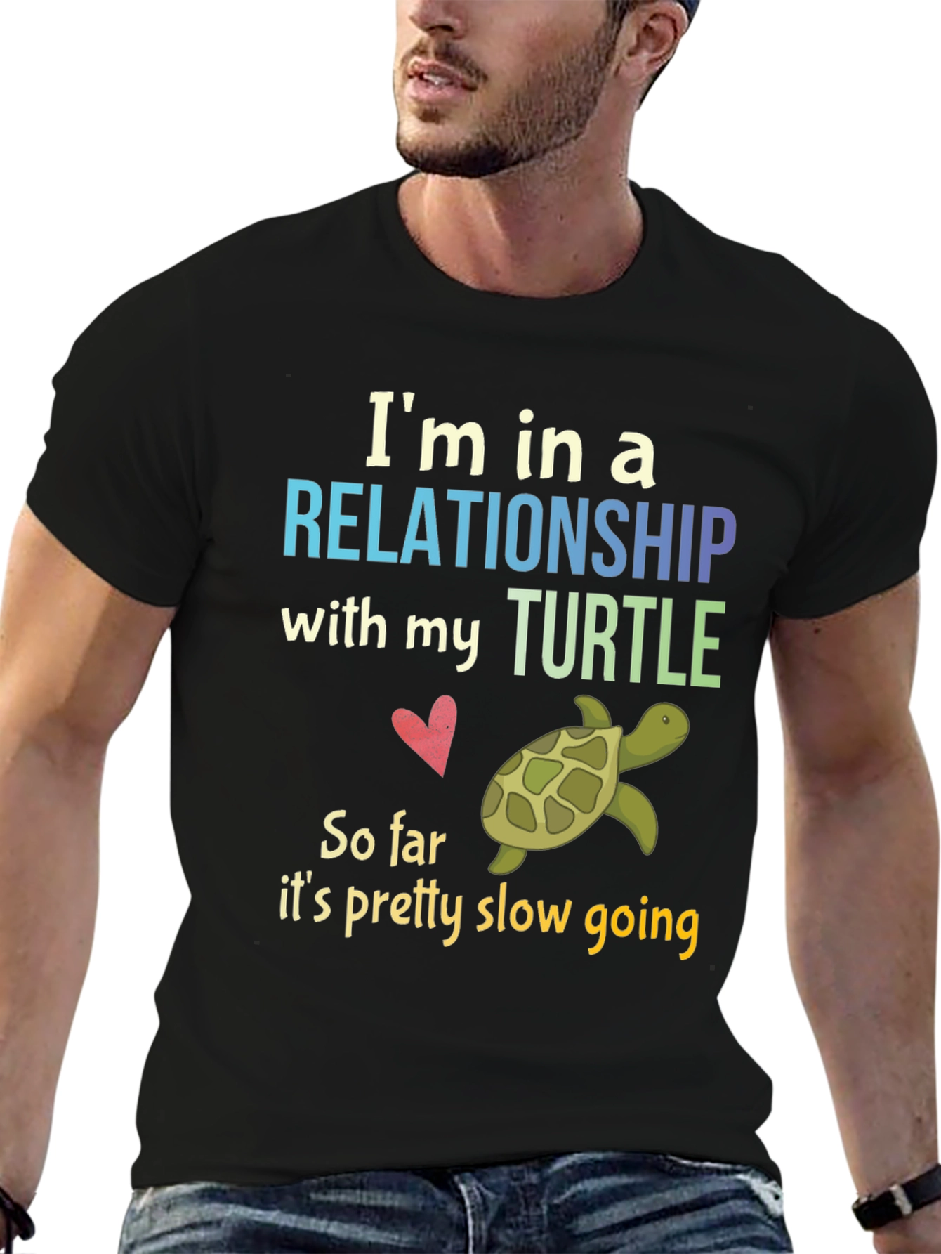 Turtle Relationship T-Shirt - Funny Slow Going Tee