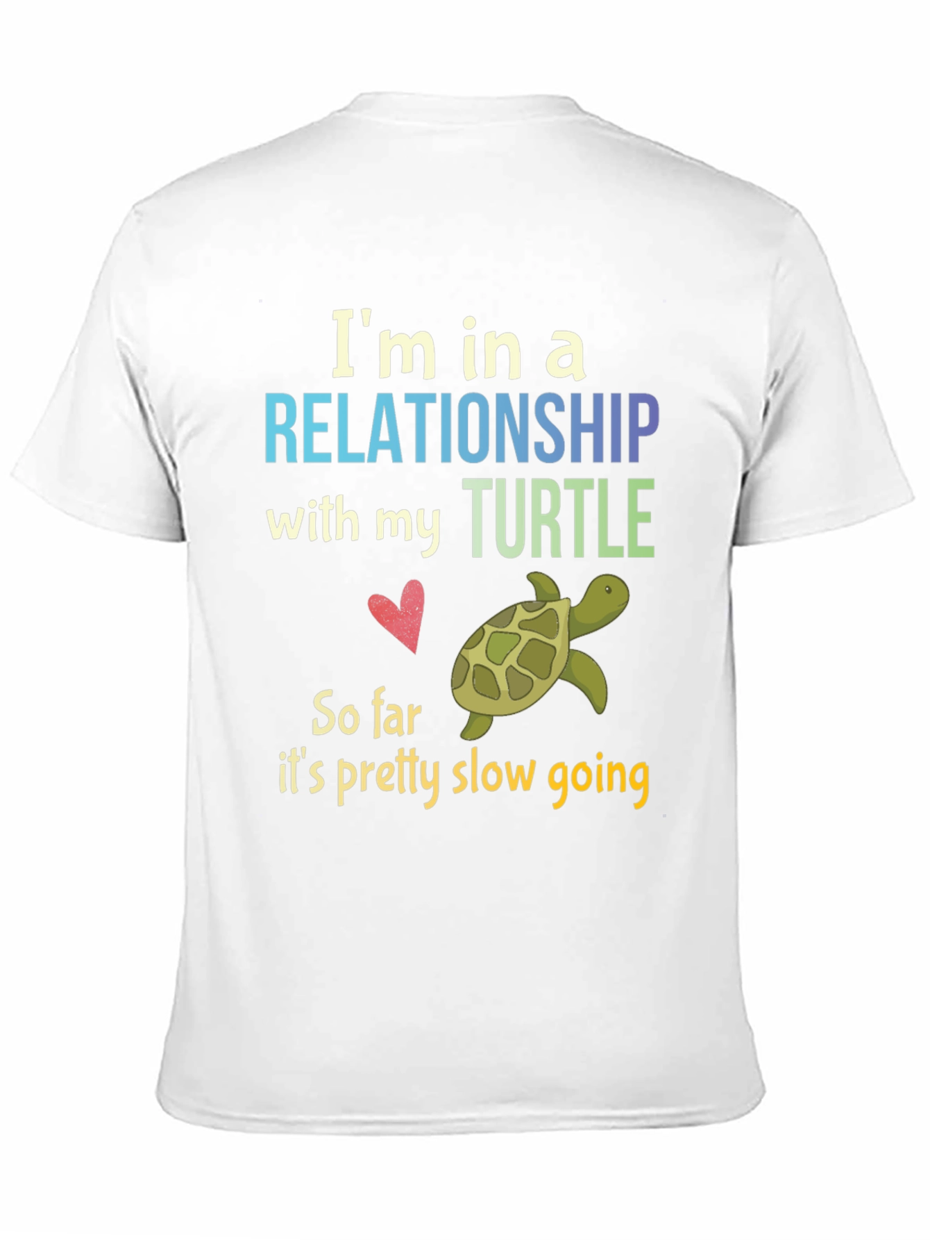 Turtle Relationship T-Shirt - Funny Slow Going Tee