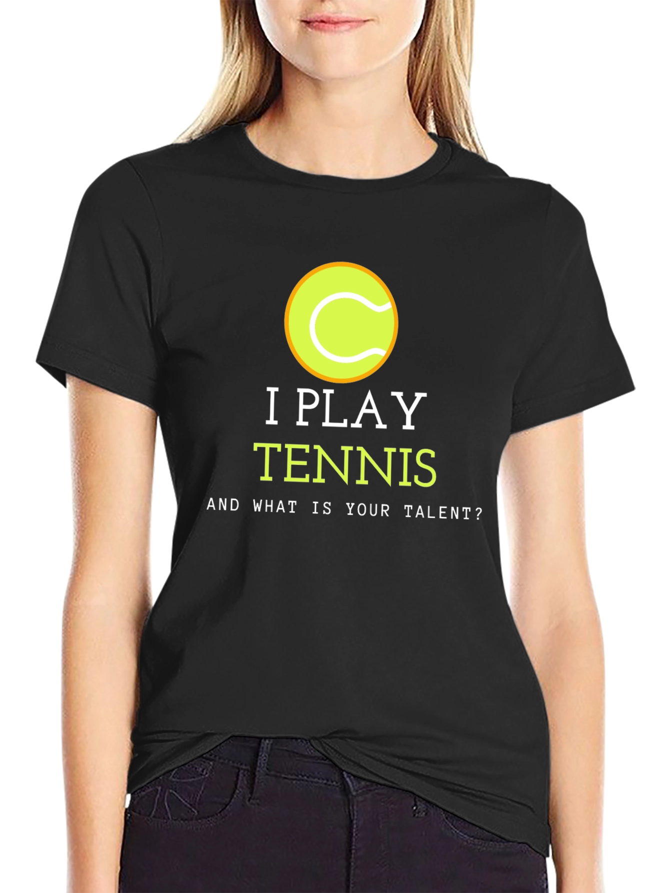 I Play Tennis T-Shirt - Funny Athlete Tee