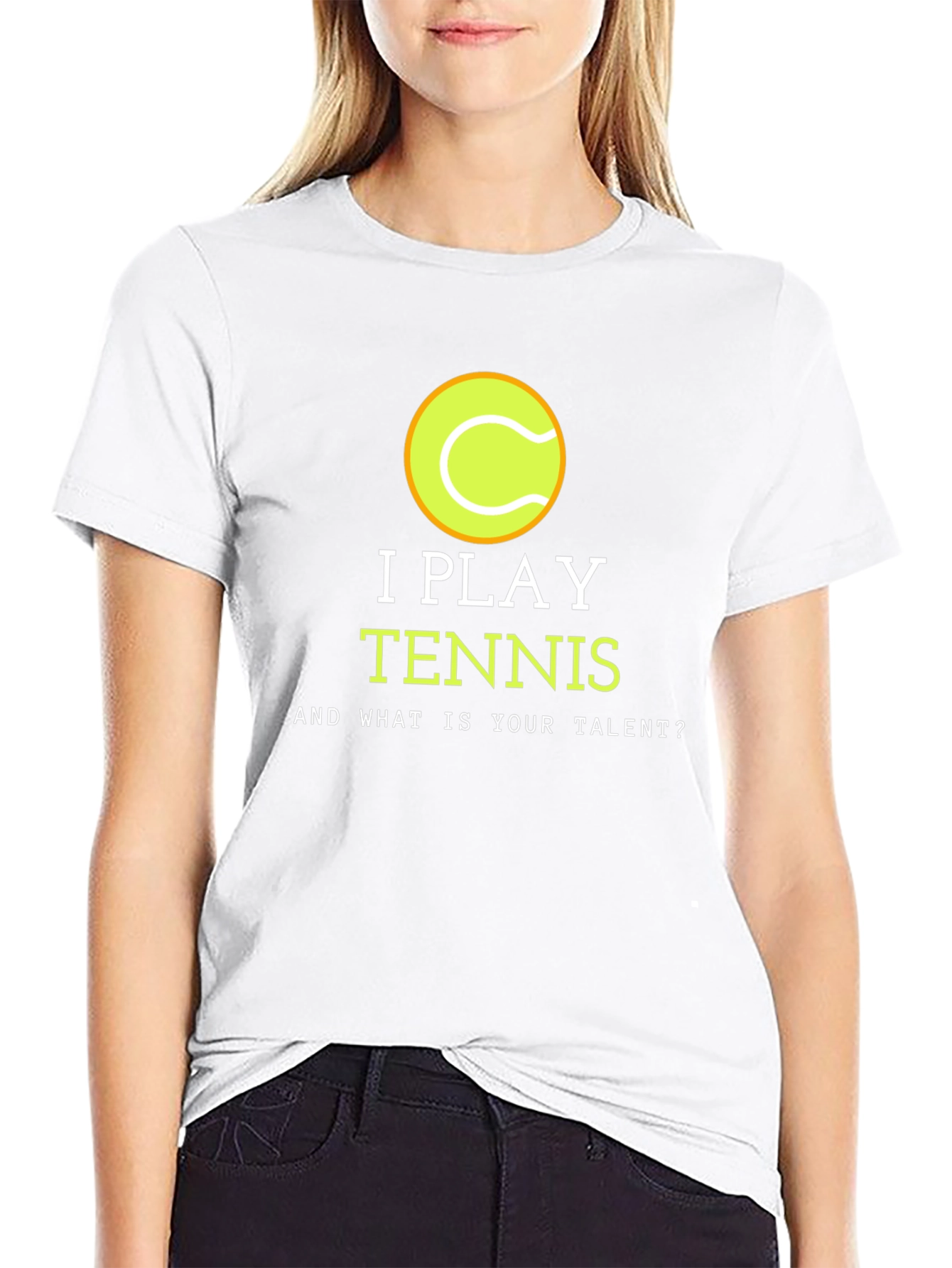 I Play Tennis T-Shirt - Funny Athlete Tee
