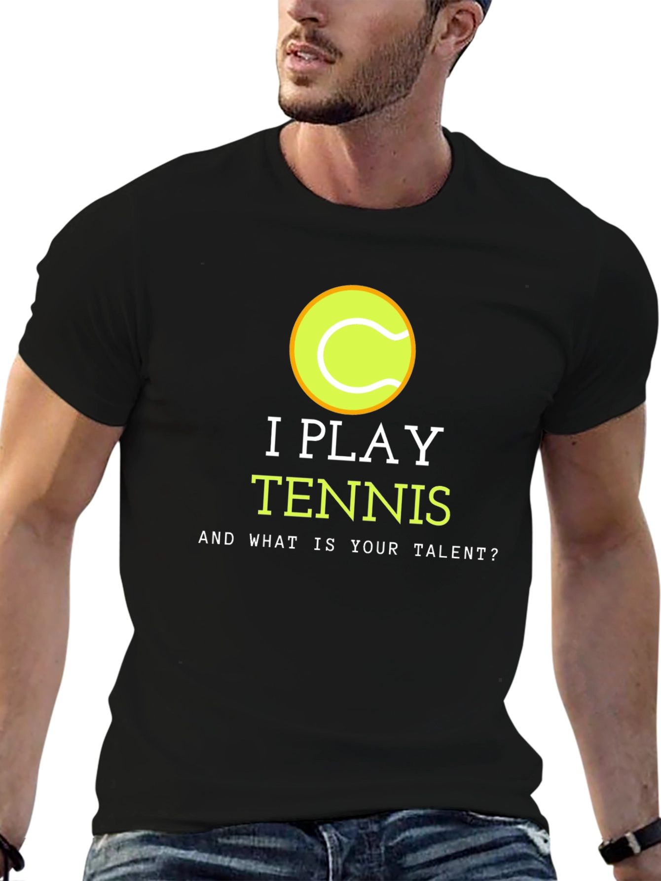 I Play Tennis T-Shirt - Funny Athlete Tee