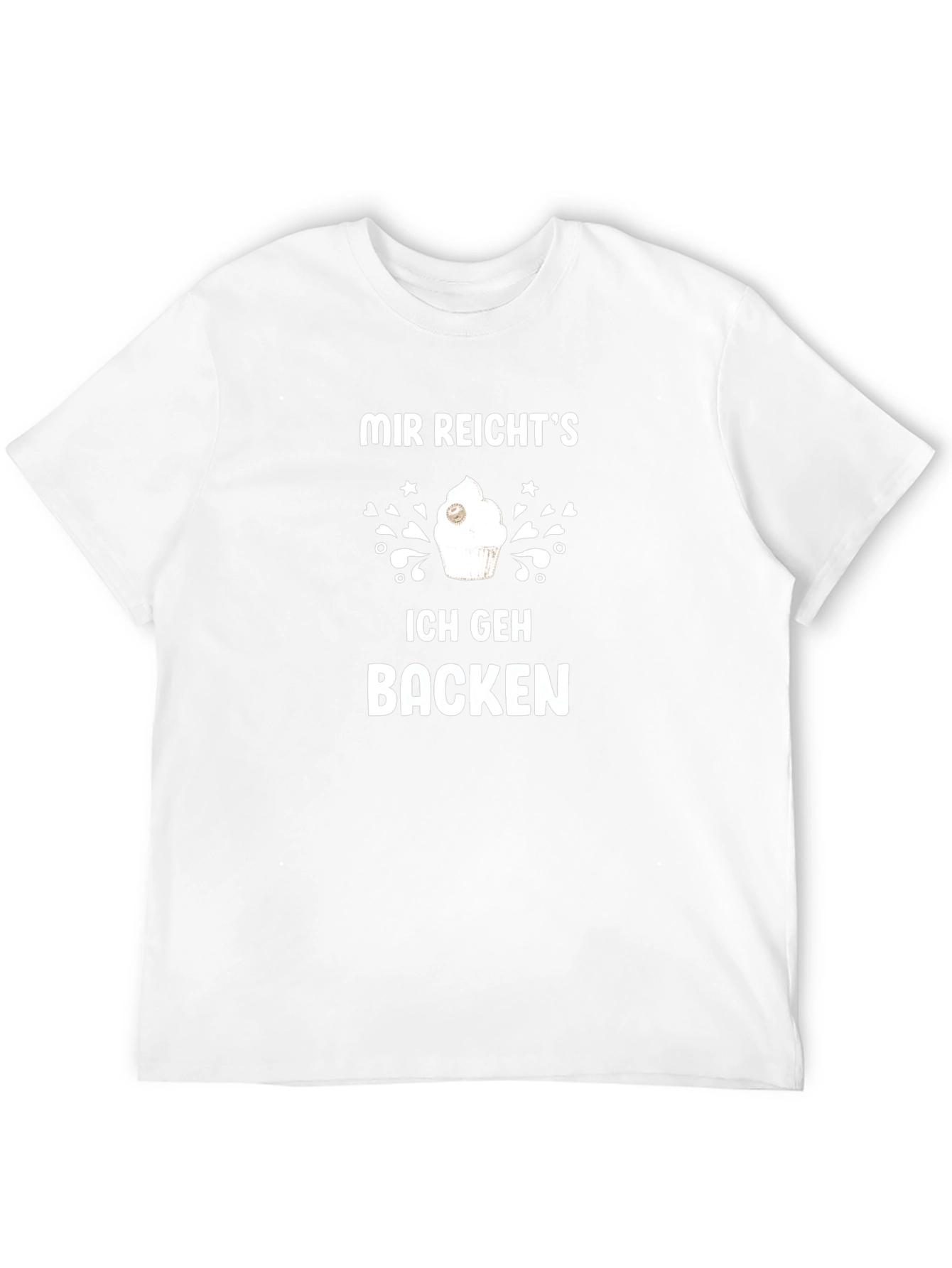 Mir Reichts Ich Geh Backen Black T-Shirt