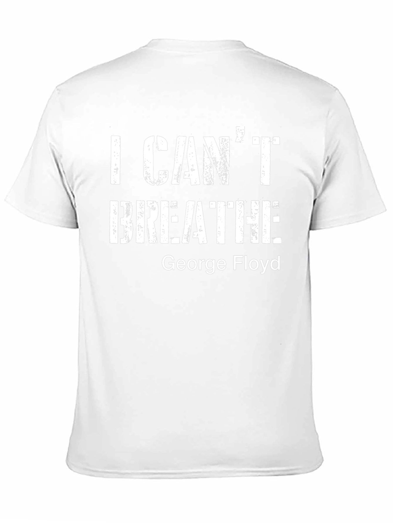 I Cant Breathe George Floyd Black T-Shirt