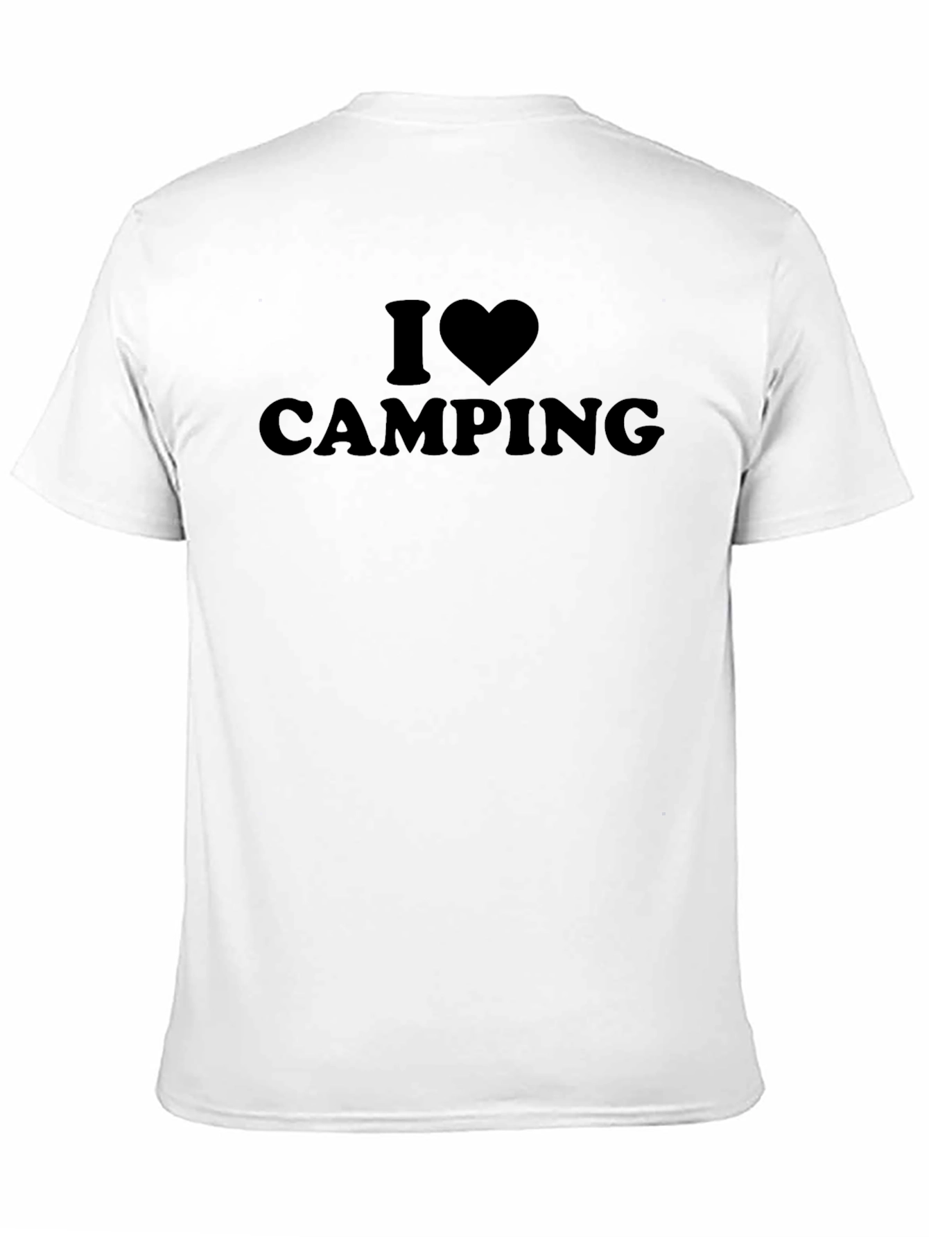 I Heart Camping Black Tee
