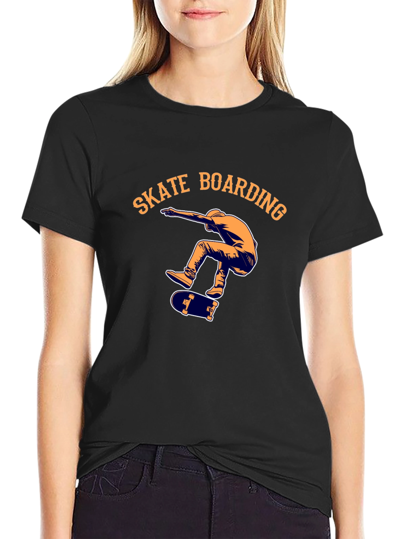 Skateboarding Graphic T-Shirt