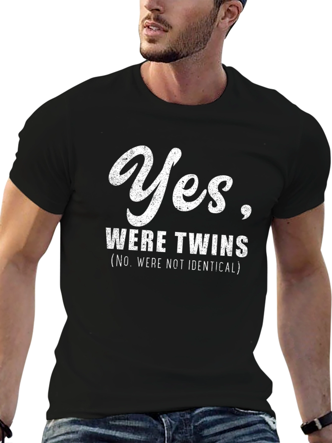 Funny Twins T-Shirt - Yes Were Twins