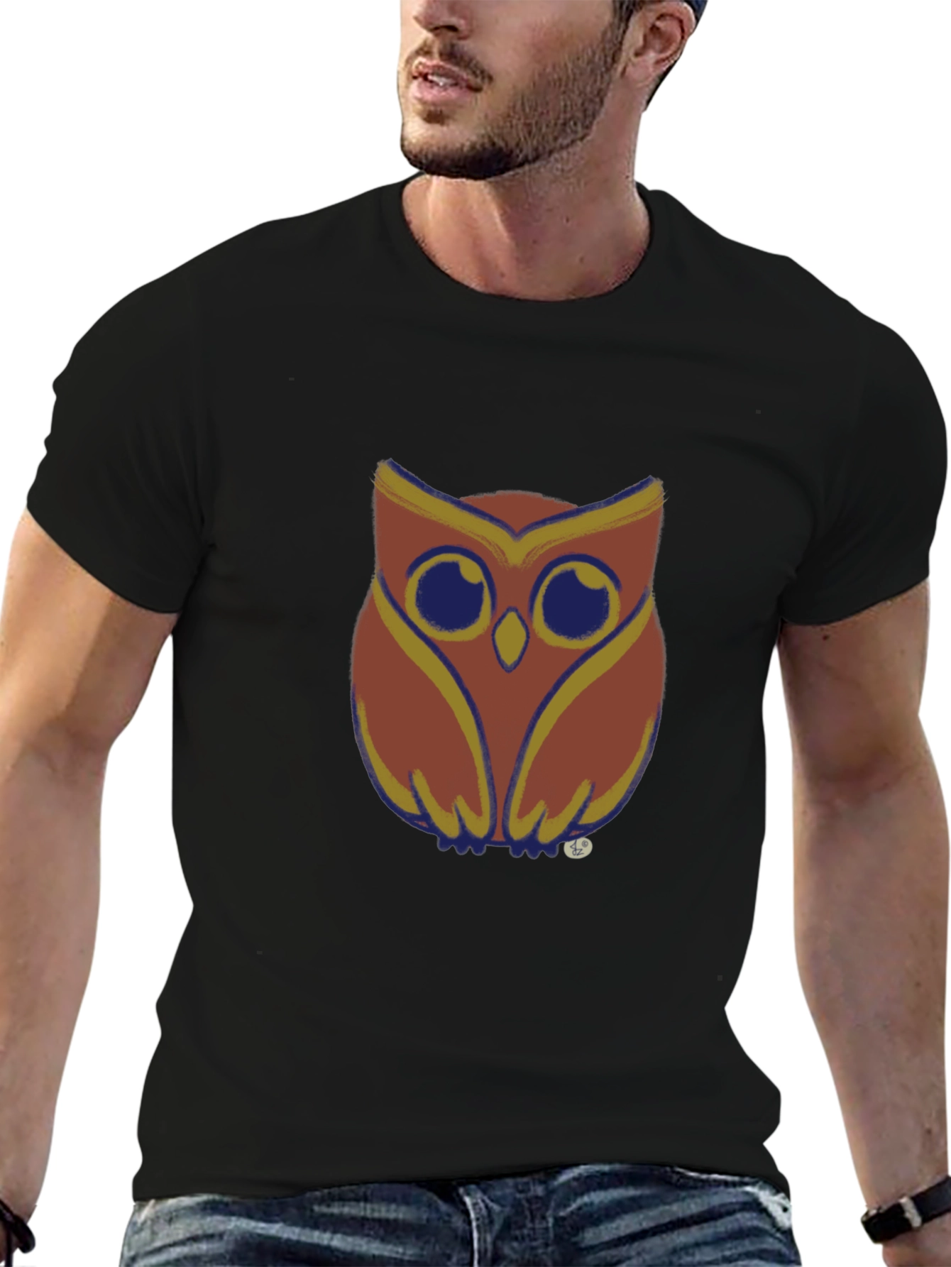 Owl Graphic T-Shirt - Stylish & Unique Design