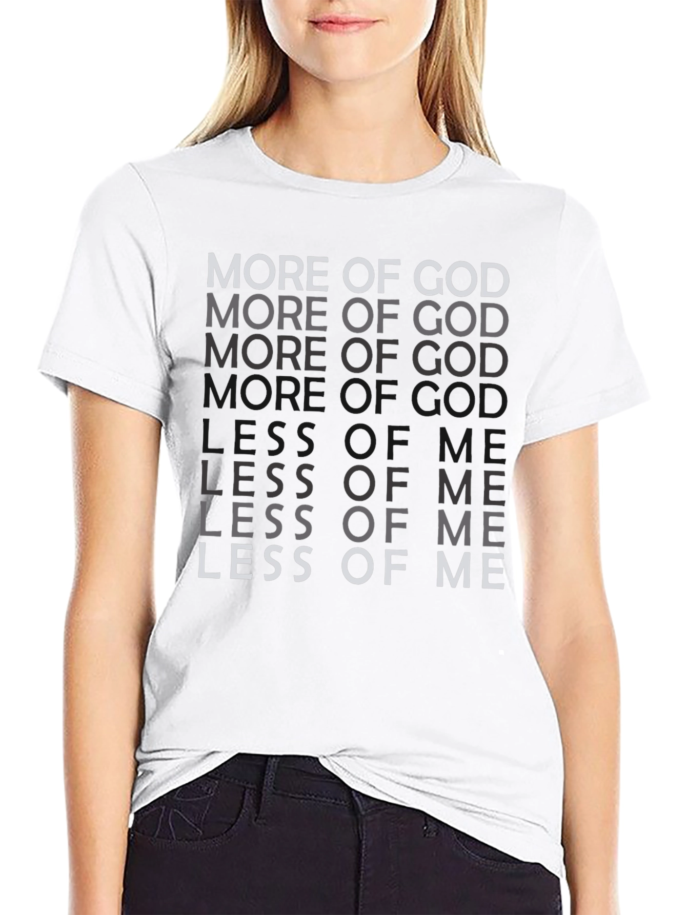 More of God Less of Me Graphic Tee