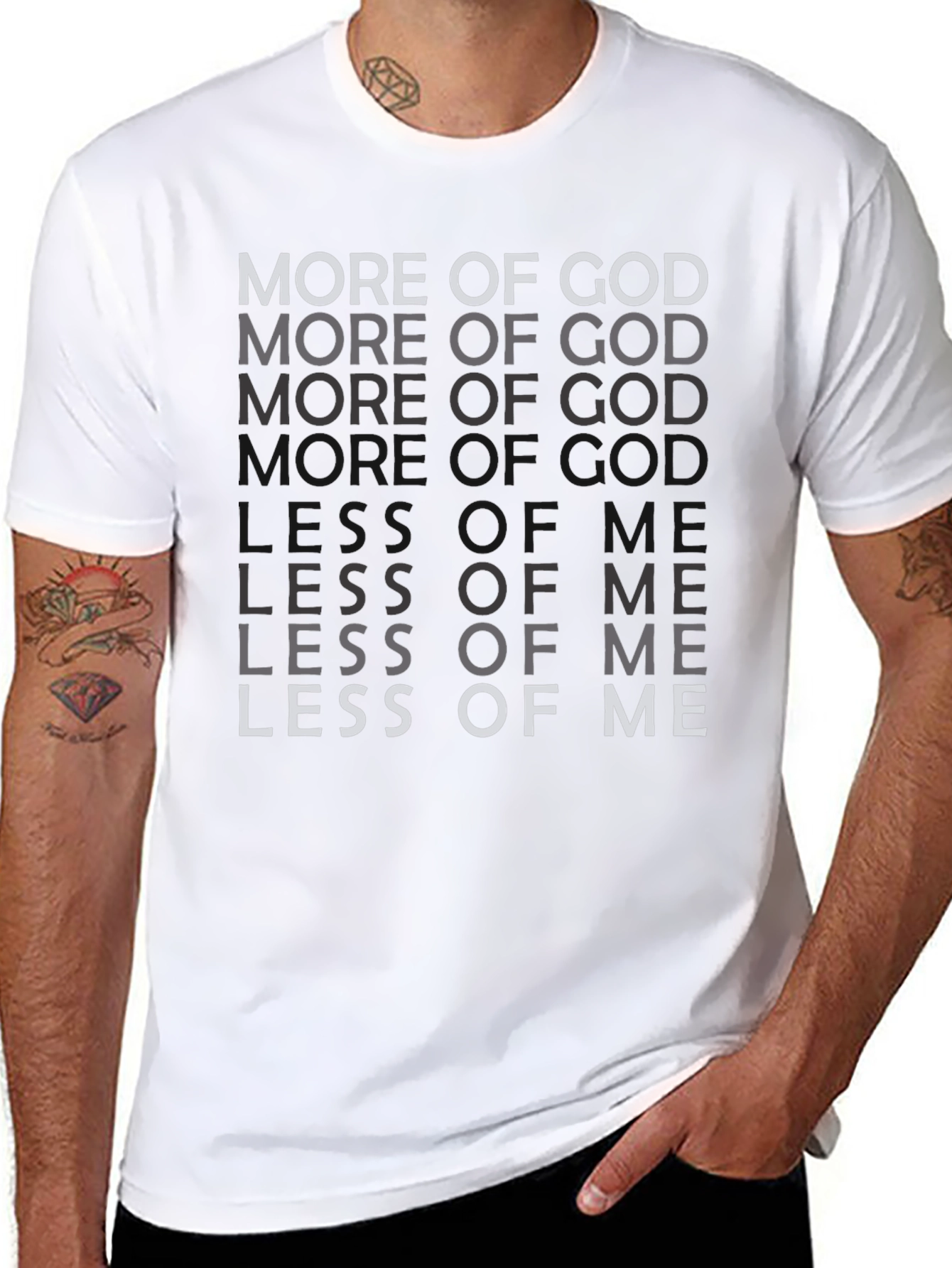 More of God Less of Me Graphic Tee