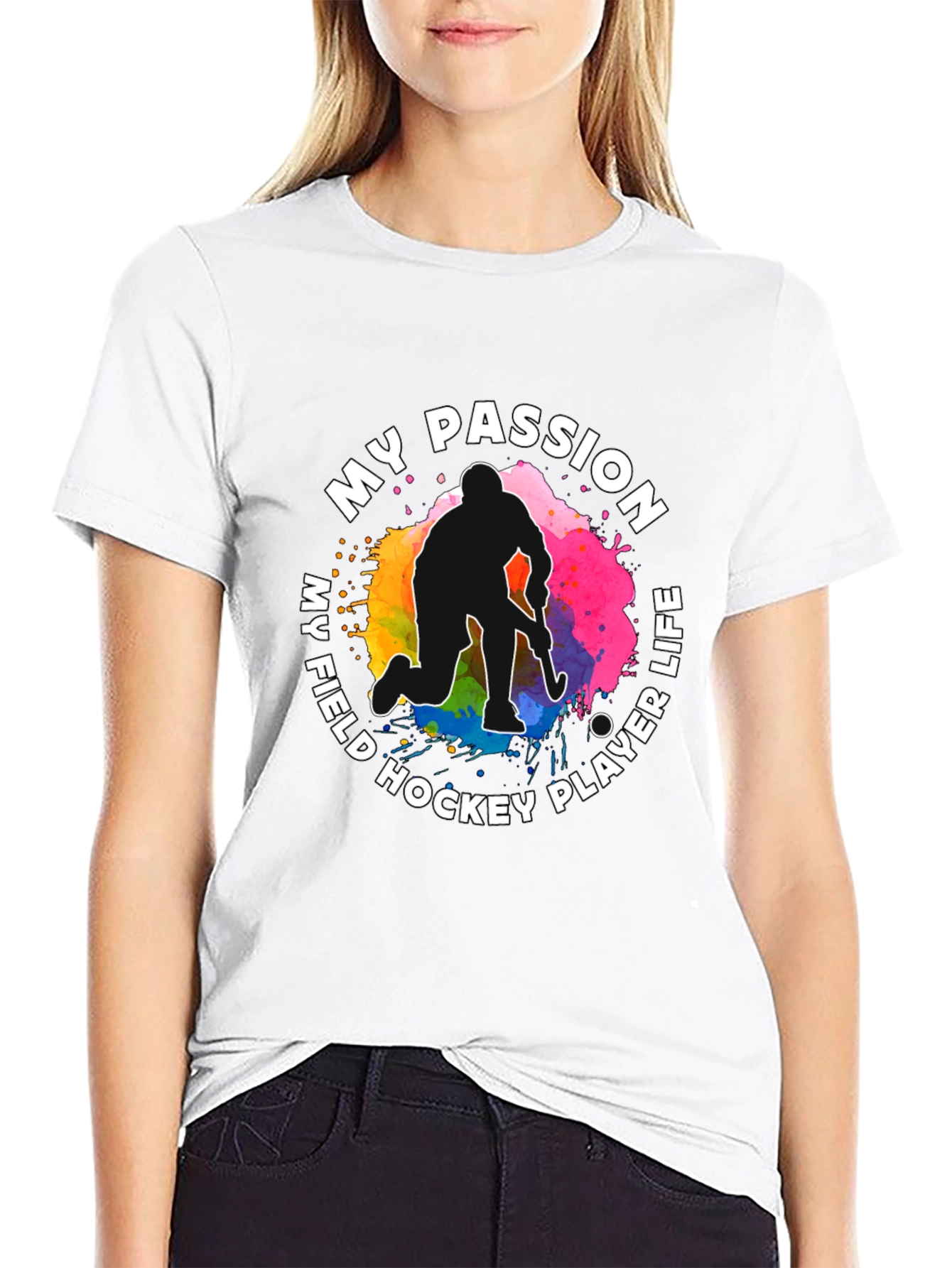 My Field Hockey Player Life Passion T-Shirt