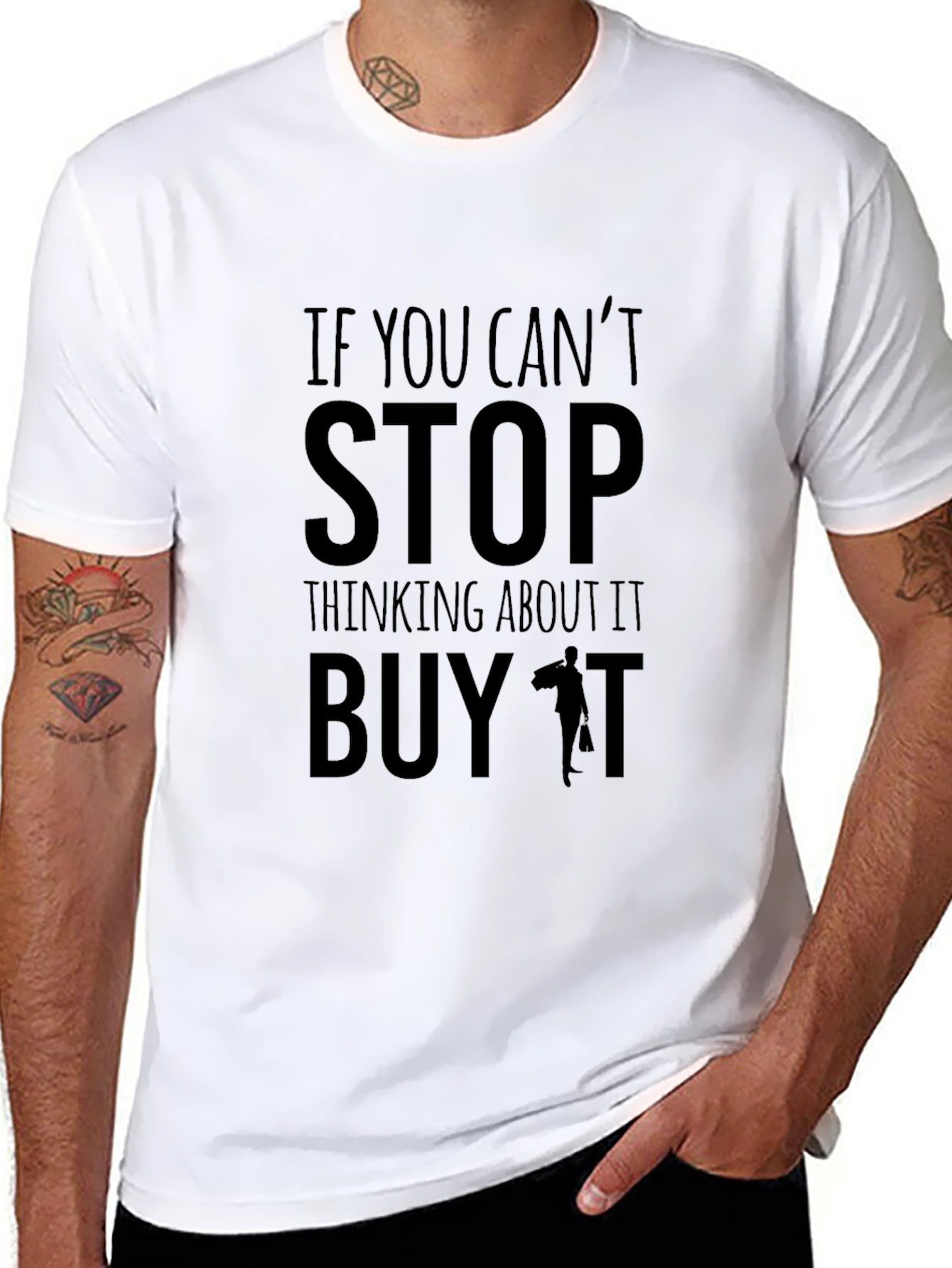 Funny Buy It Graphic T-Shirt