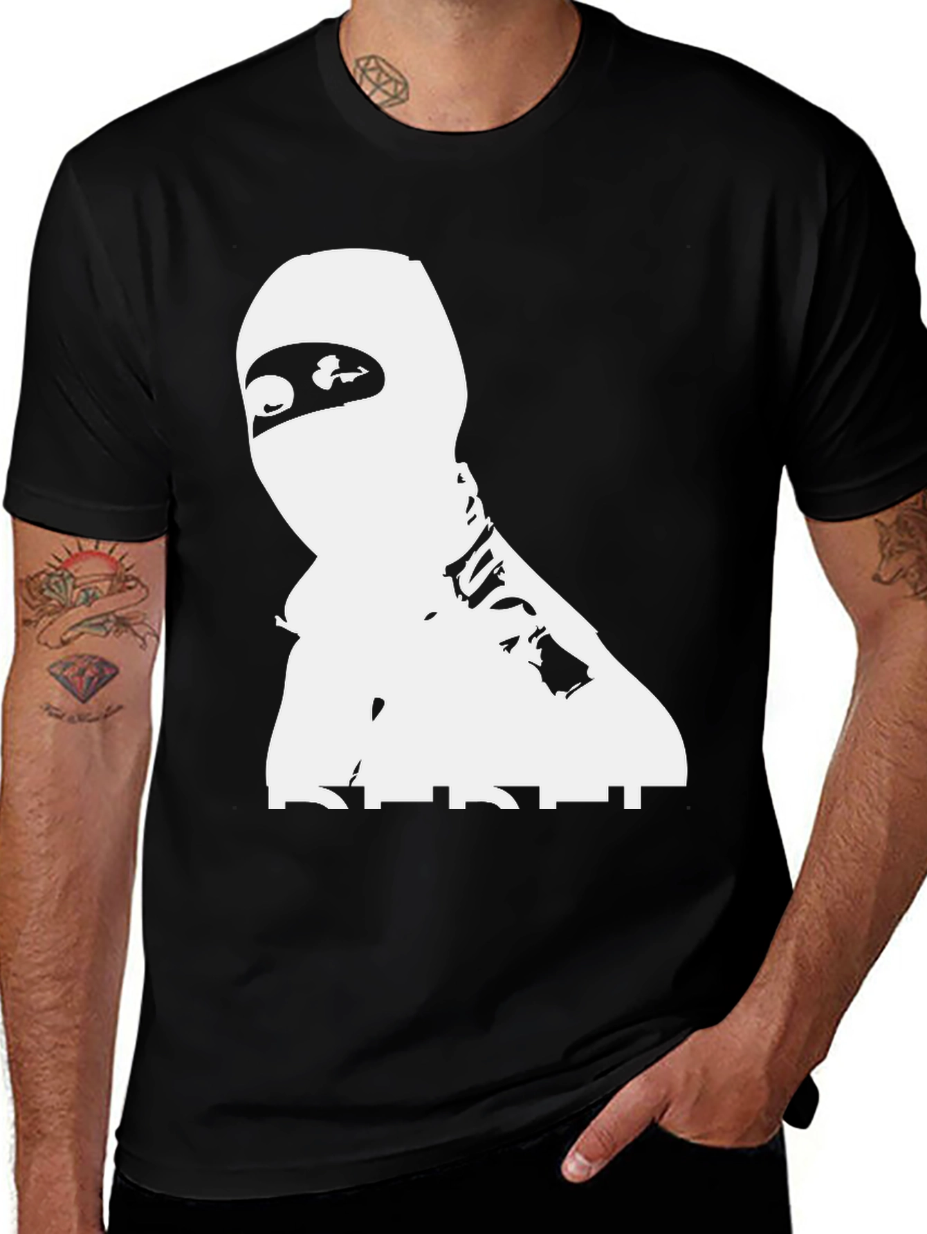Ninja Graphic Tee - Stealth Style