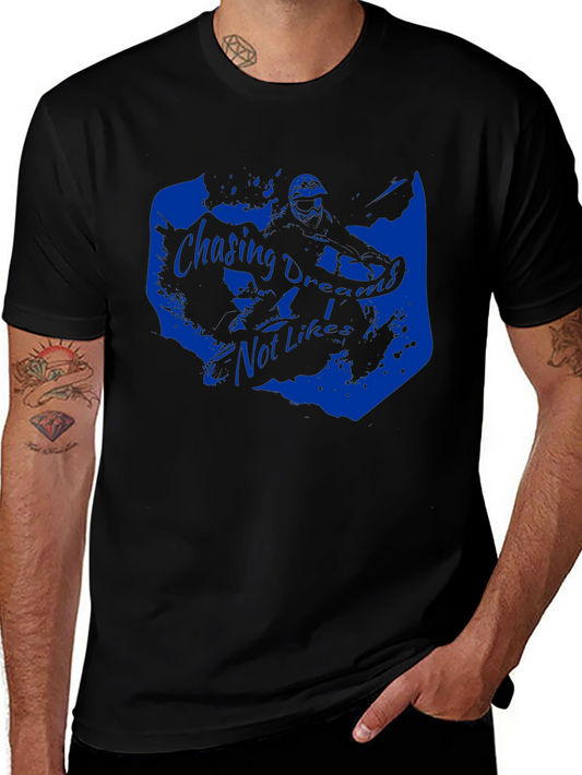 Chasing Dreams Graphic Tee - Black