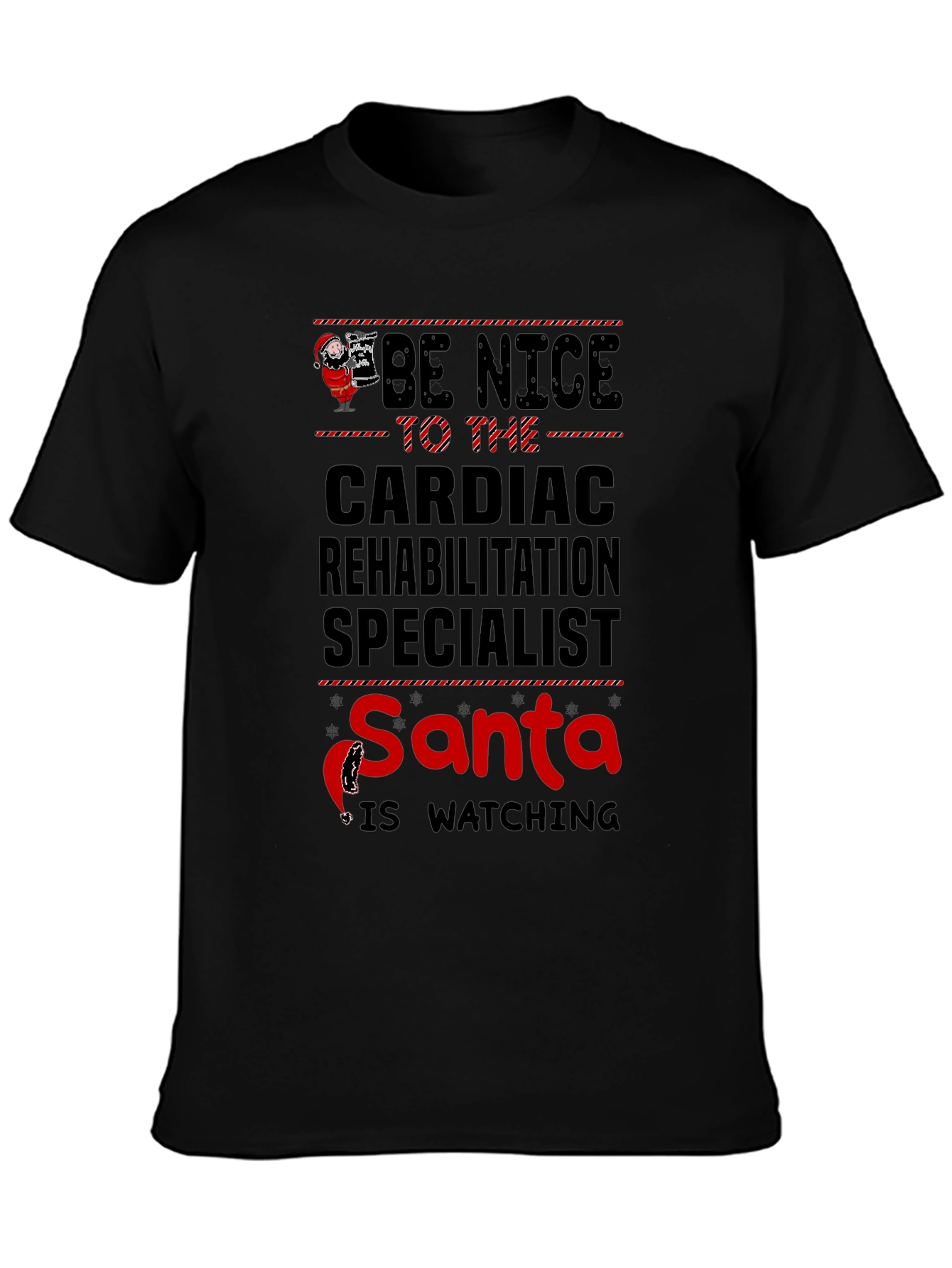 Cardiac Rehabilitation Specialist Santa T-Shirt