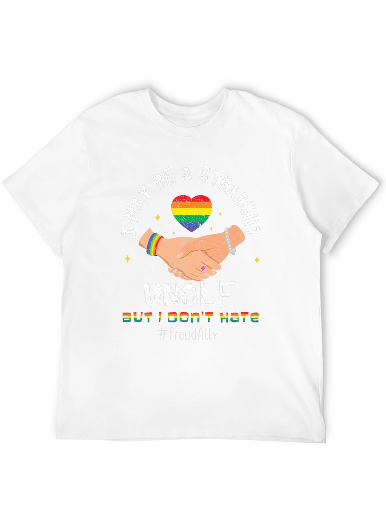 Proud Ally Uncle T-Shirt