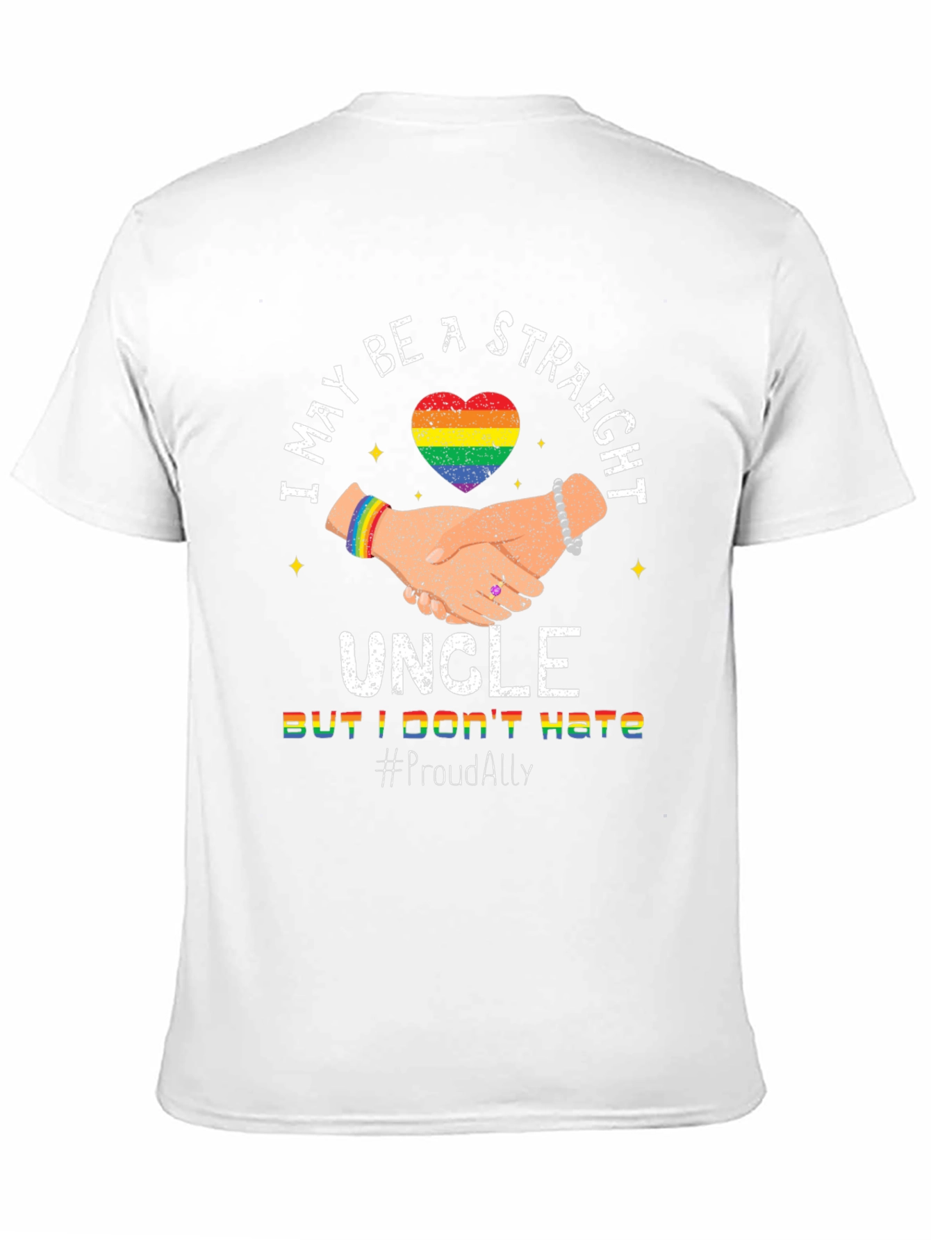 Proud Ally Uncle T-Shirt