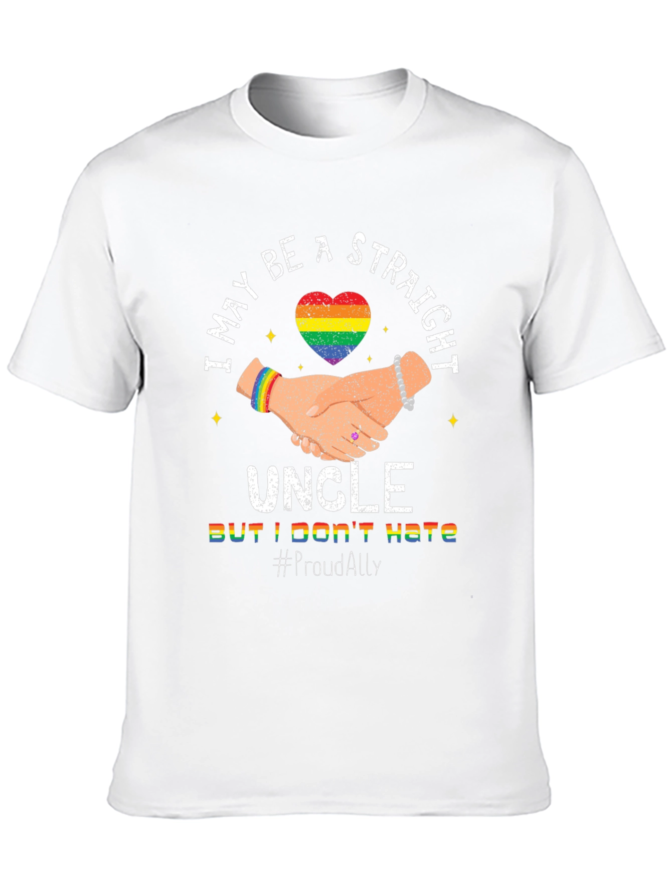 Proud Ally Uncle T-Shirt