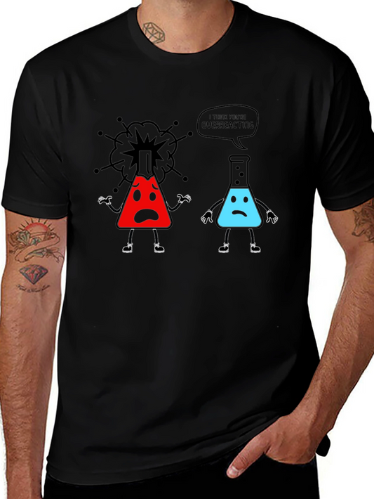 Overreacting Science T-Shirt - Funny Chemistry Tee