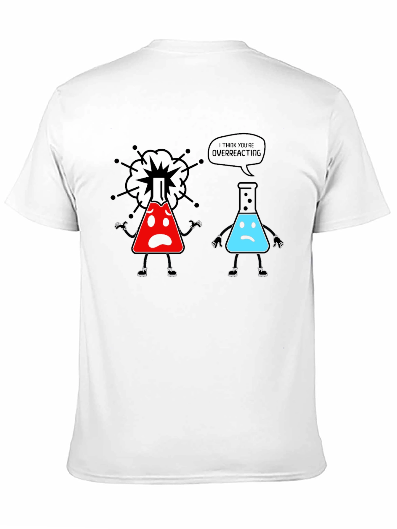 Overreacting Science T-Shirt - Funny Chemistry Tee