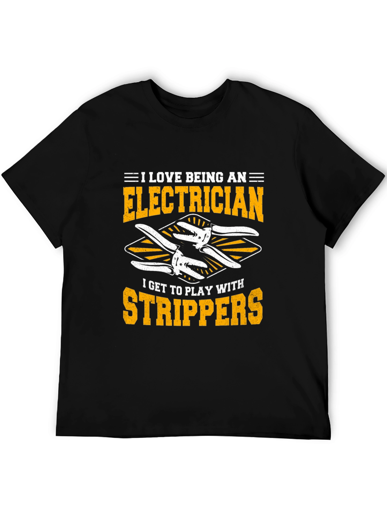 Electrician Strippers T-Shirt Funny Electrician Gift