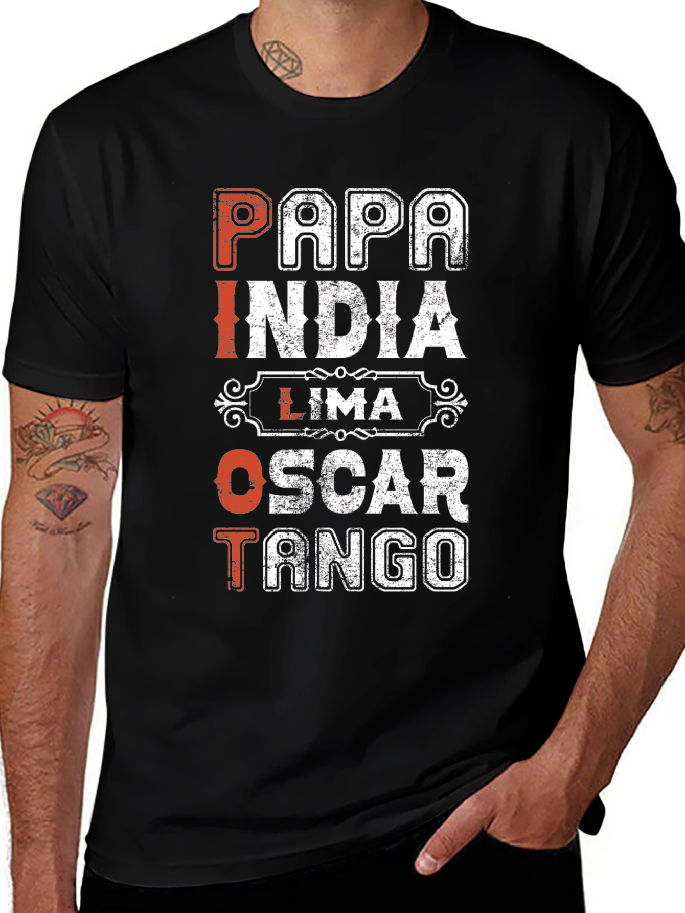 Pilot Phonetic Alphabet T-Shirt