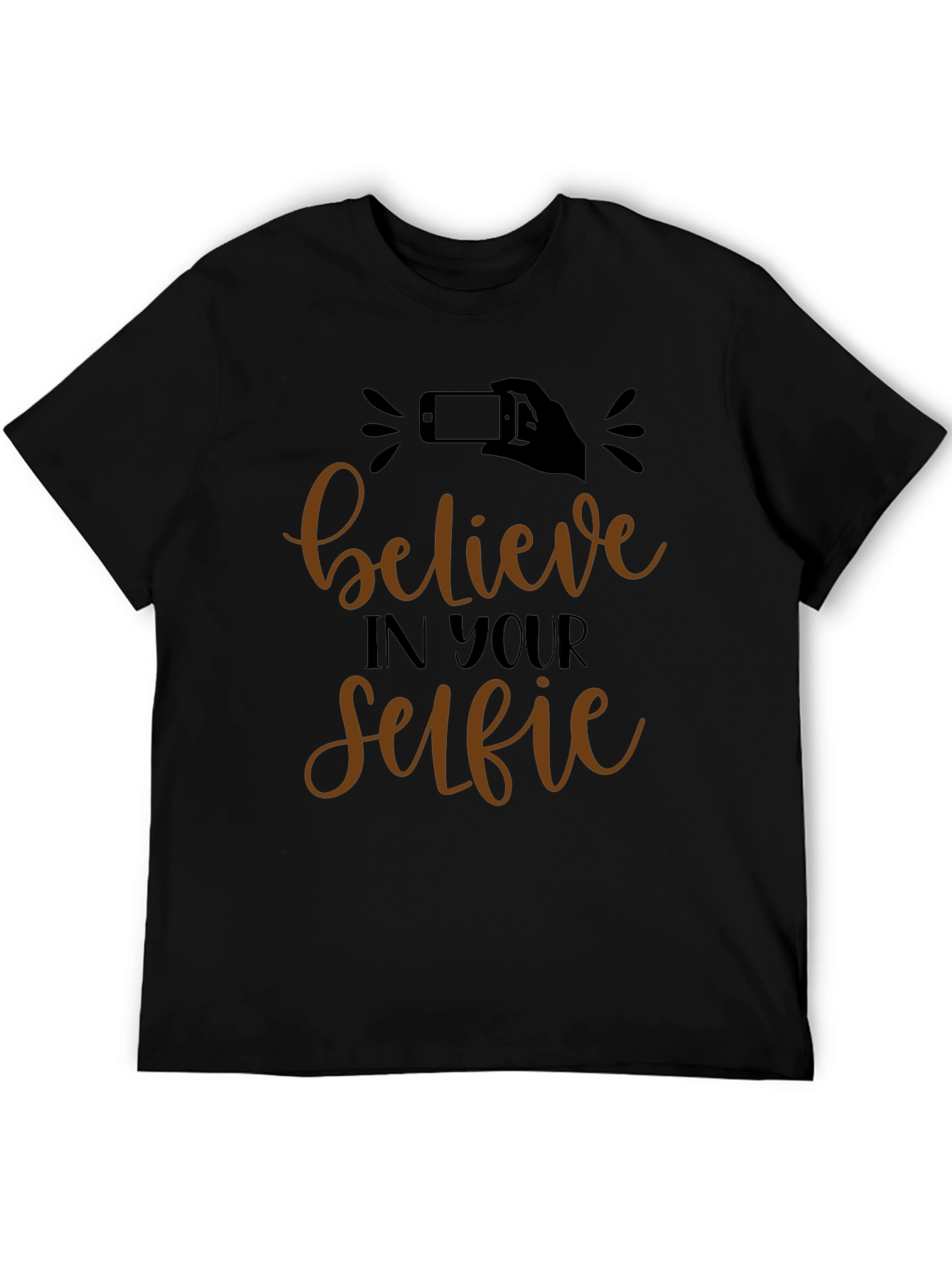 Believe In Your Selfie Graphic Tee