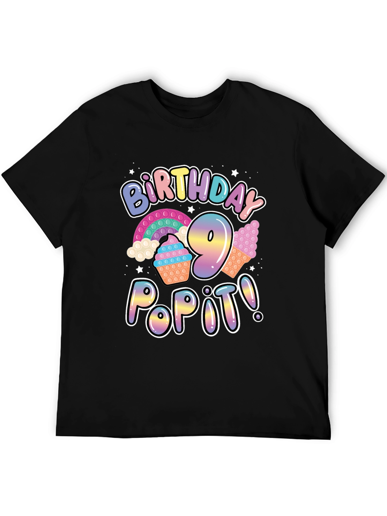 Birthday 9 Pop It T-Shirt