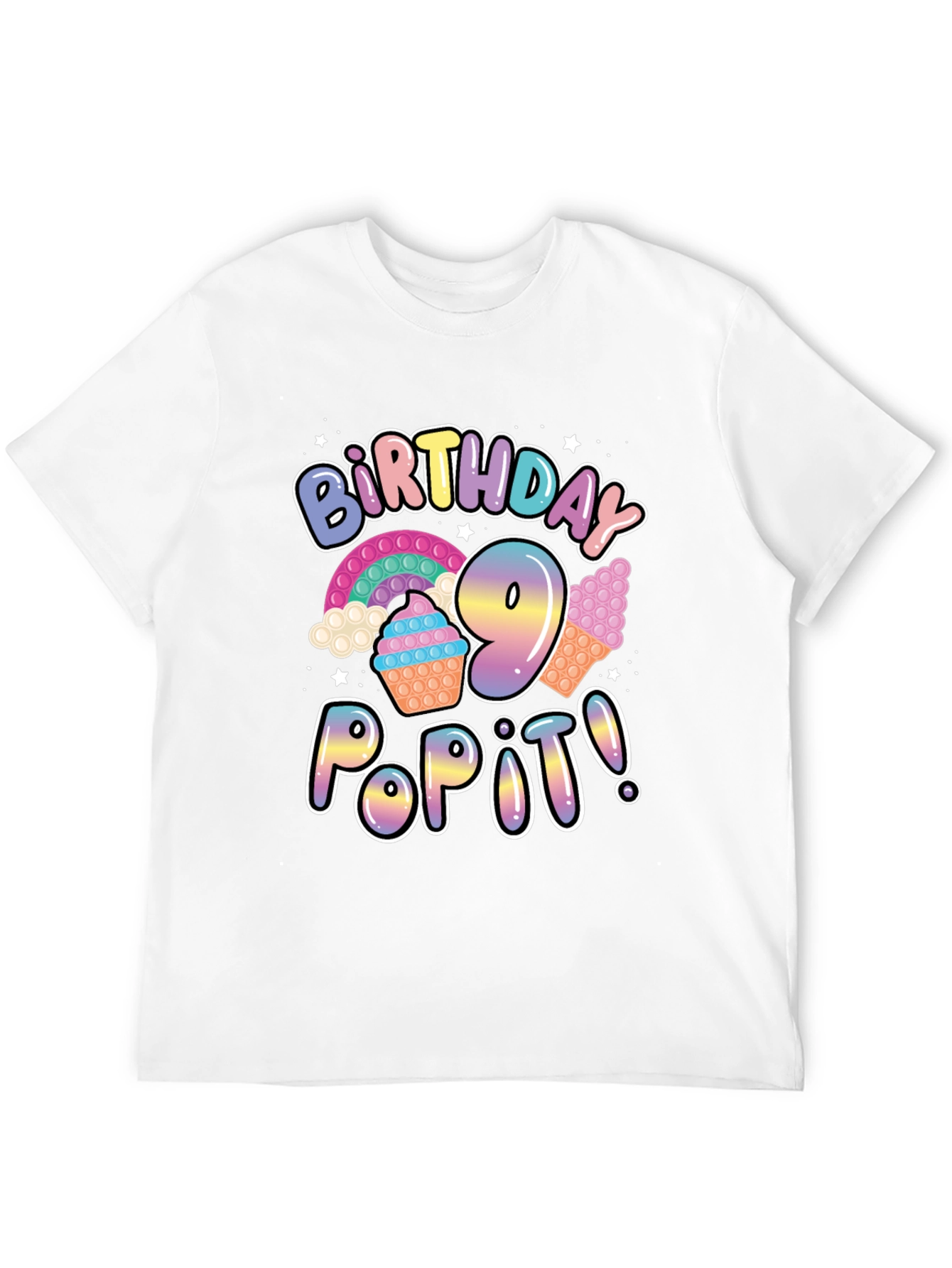 Birthday 9 Pop It T-Shirt